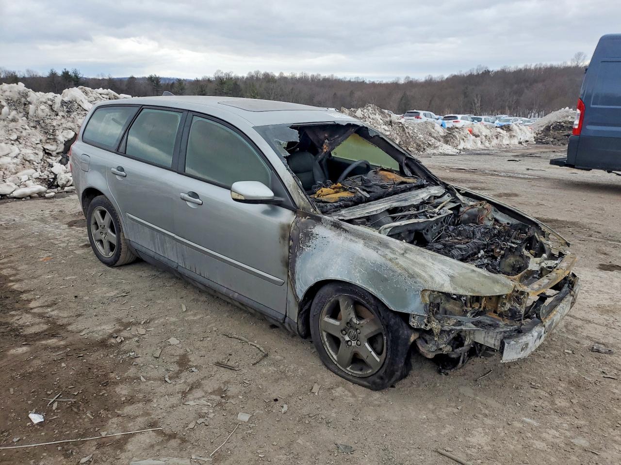 2006 Volvo V50 T5 Silver vin: YV1MJ682262189328
