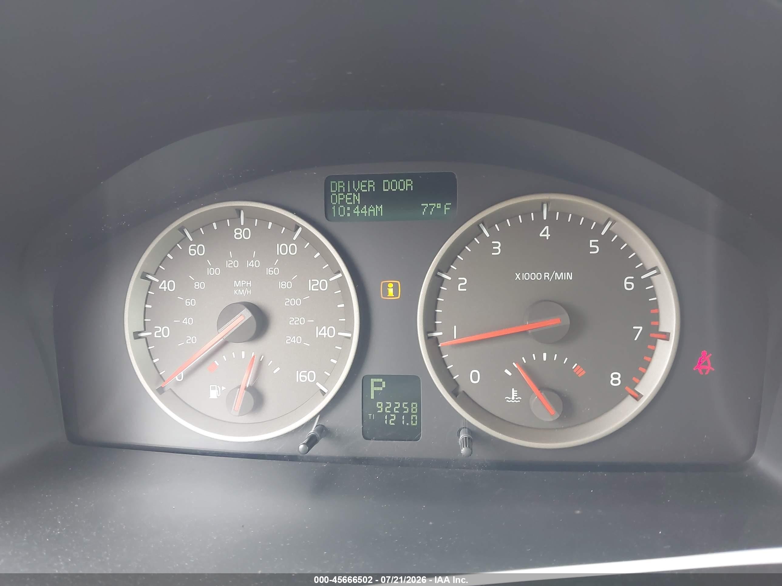2005 Volvo V50 T5/t5 Awd Silver vin: YV1MJ682452074566