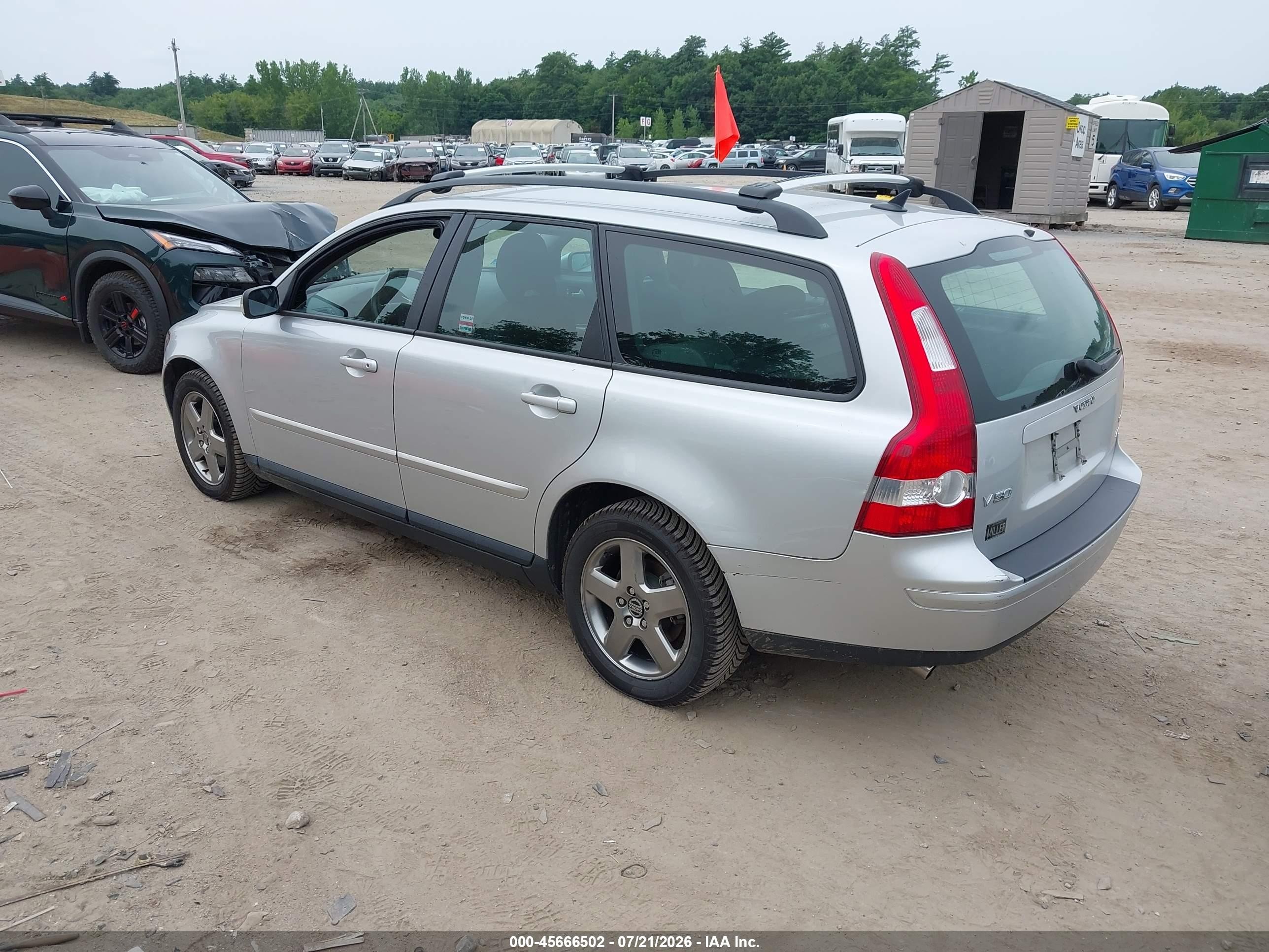 2005 Volvo V50 T5/t5 Awd Silver vin: YV1MJ682452074566