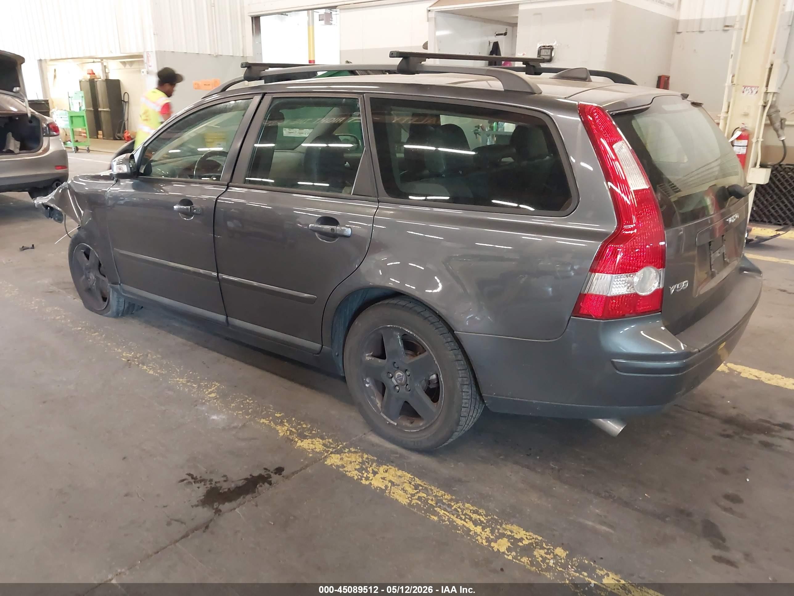 2007 Volvo V50 T5 Gray vin: YV1MJ682672300951
