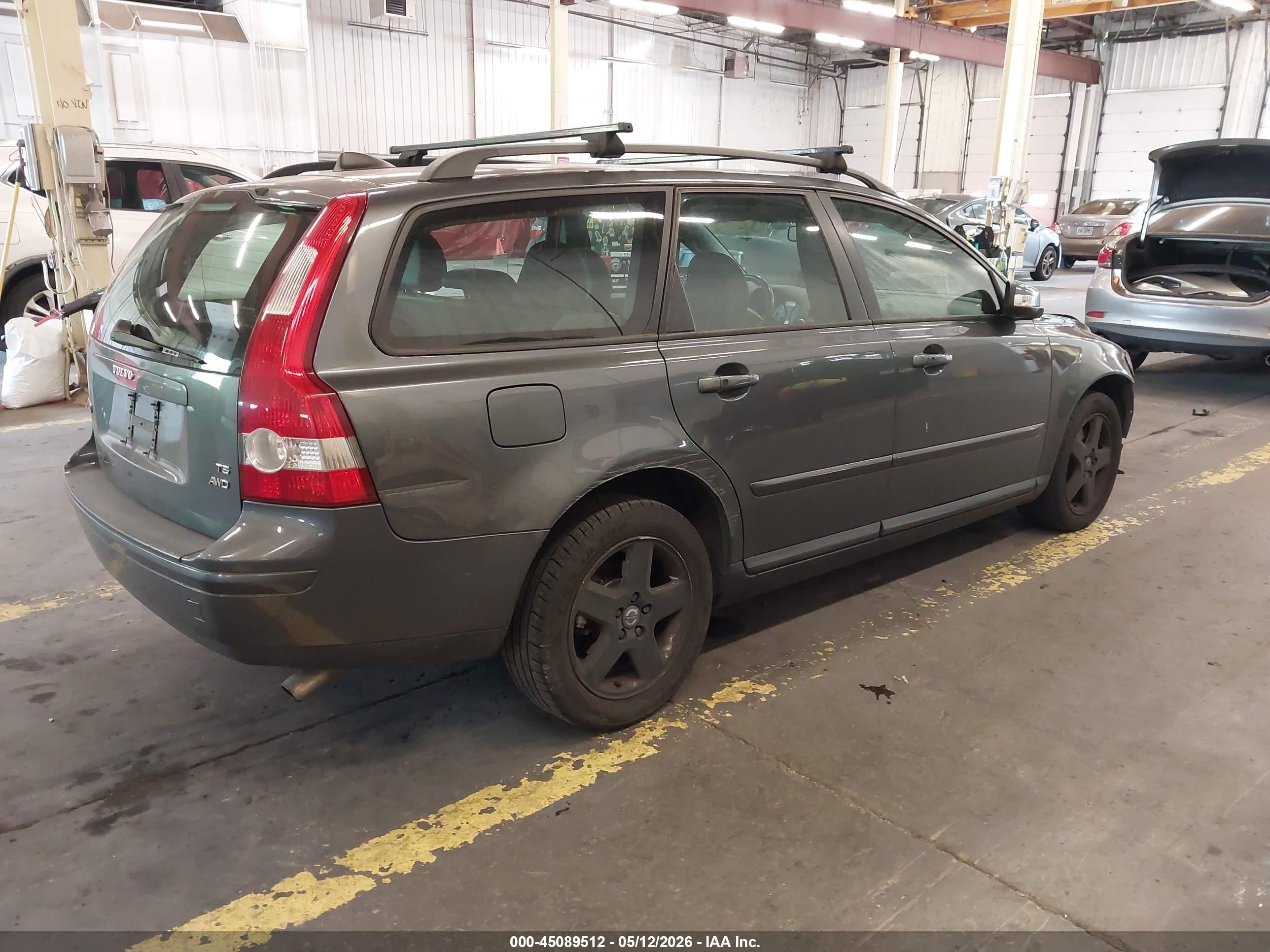 2007 Volvo V50 T5 Gray vin: YV1MJ682672300951