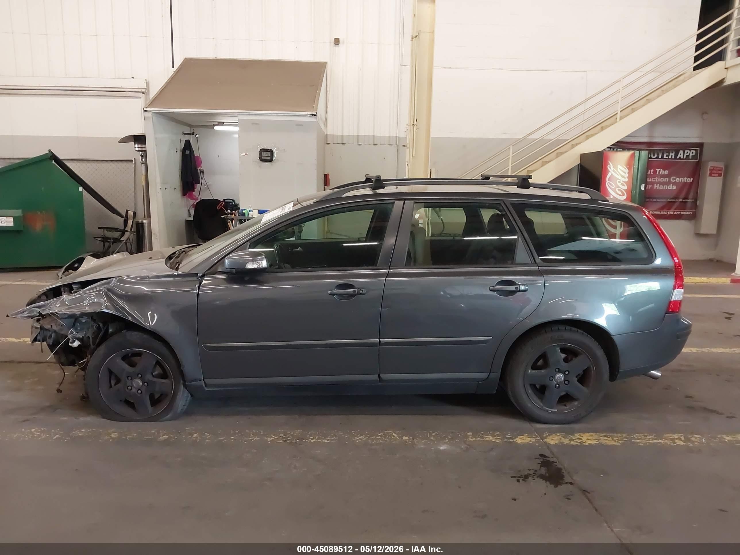 2007 Volvo V50 T5 Gray vin: YV1MJ682672300951