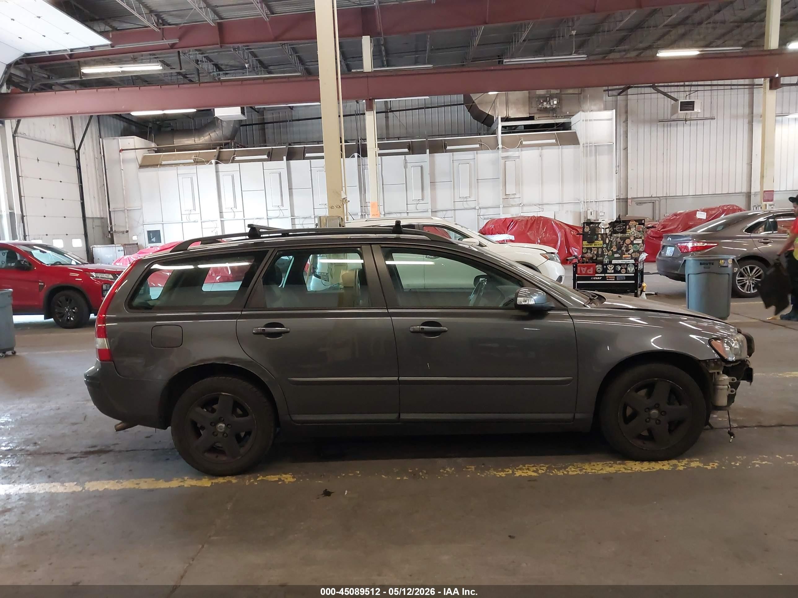 2007 Volvo V50 T5 Gray vin: YV1MJ682672300951