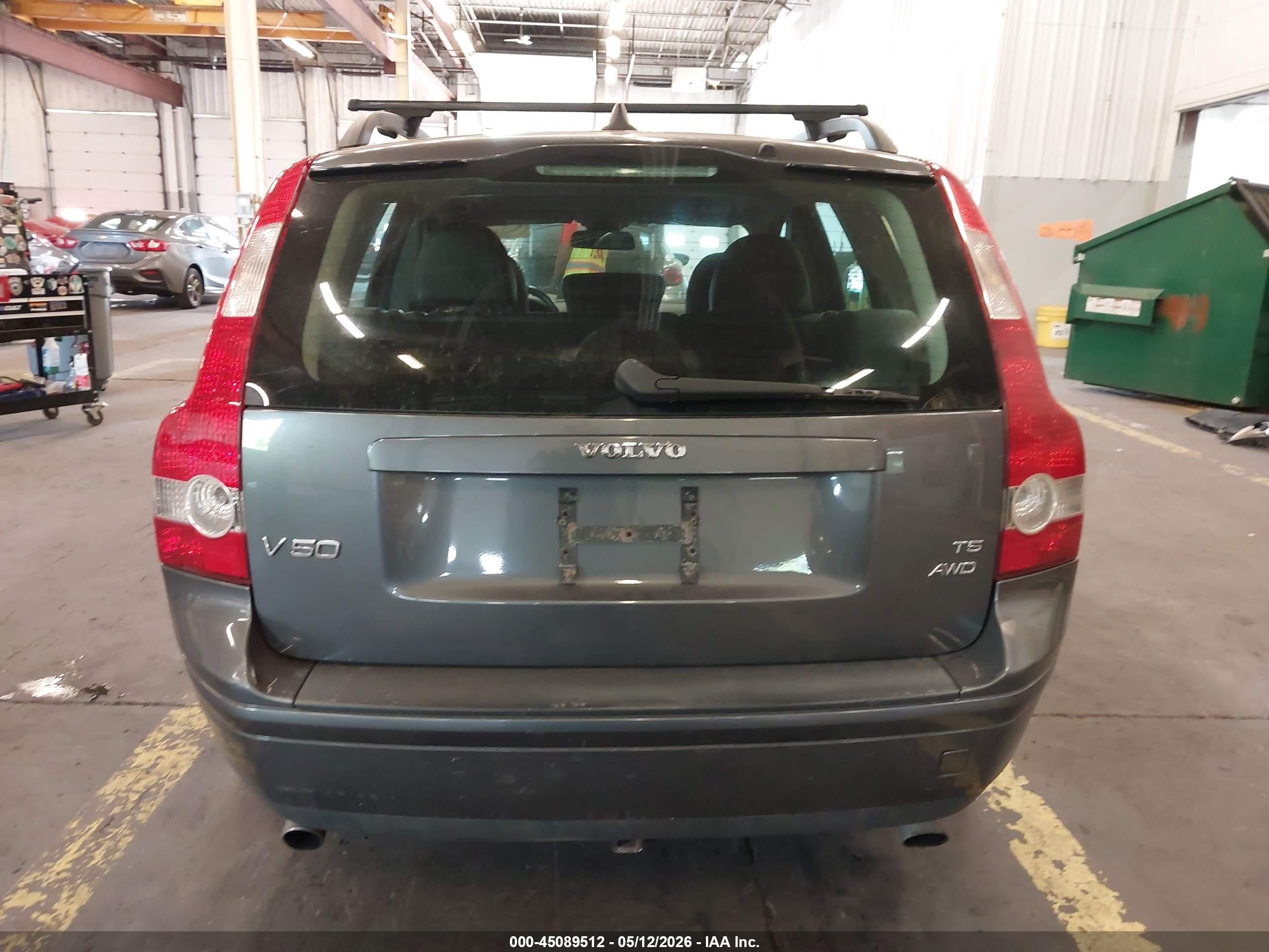 2007 Volvo V50 T5 Gray vin: YV1MJ682672300951