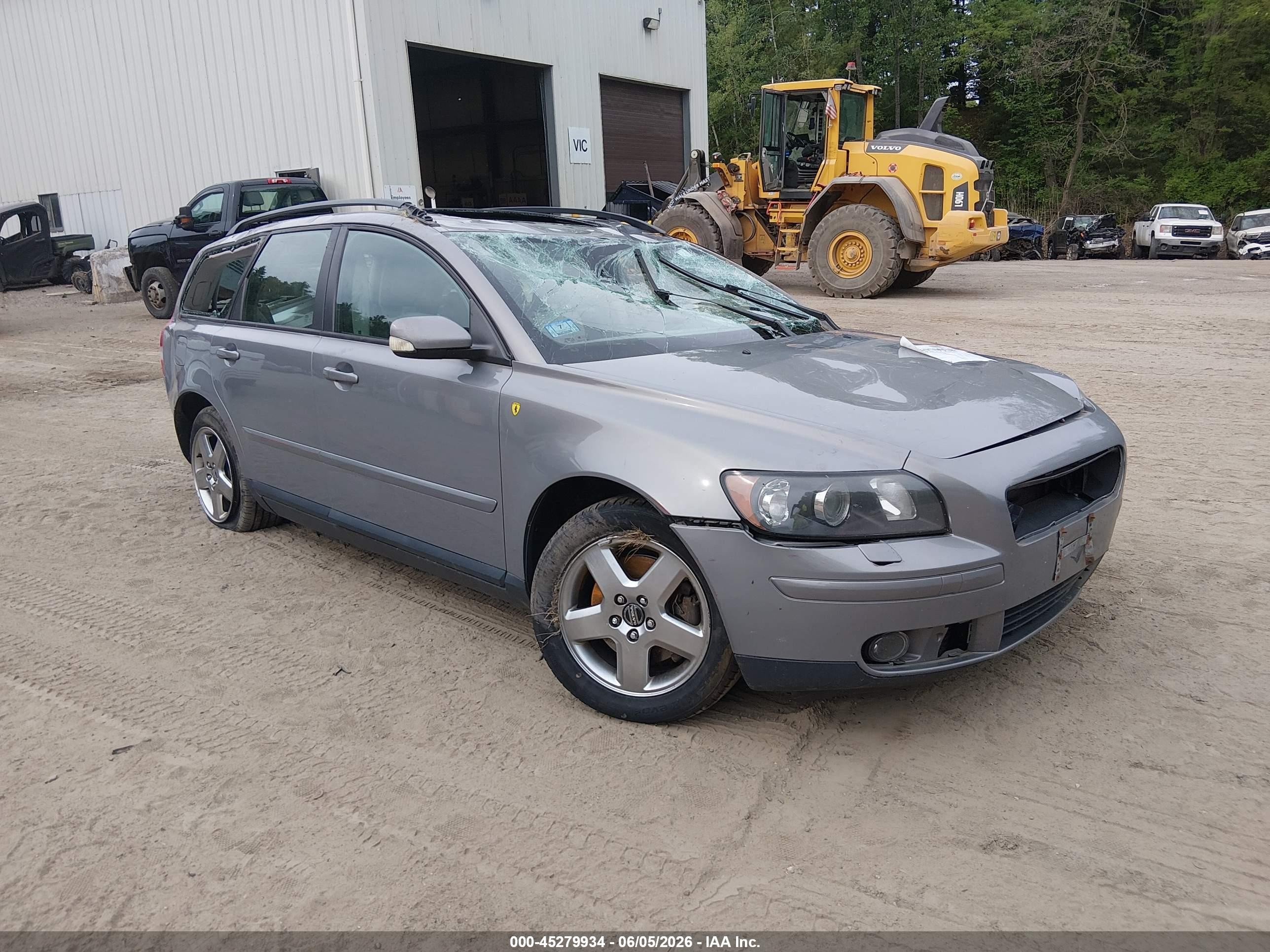 2005 Volvo V50 T5/t5 Awd Gray vin: YV1MJ682752067160