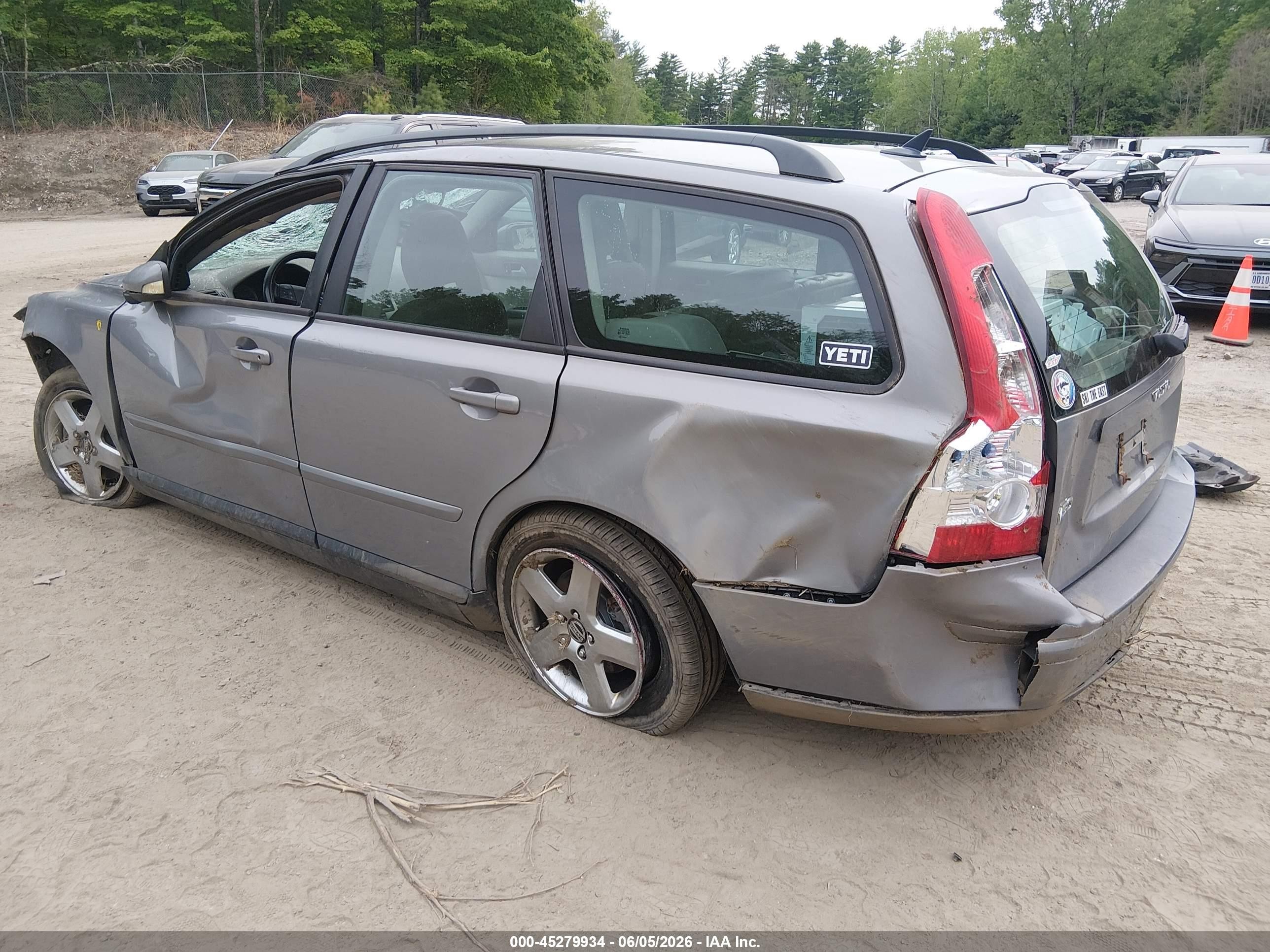 2005 Volvo V50 T5/t5 Awd Gray vin: YV1MJ682752067160