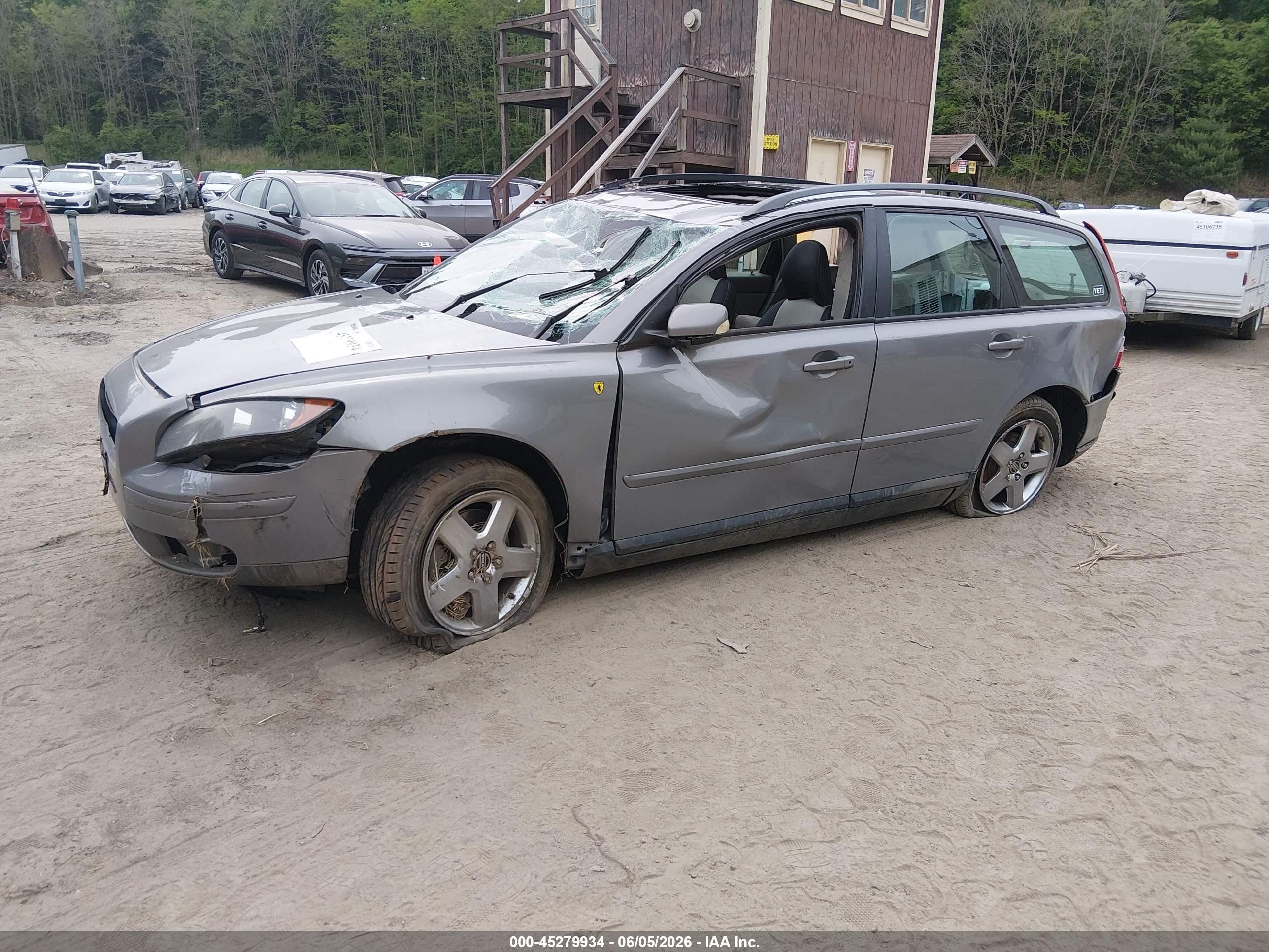 2005 Volvo V50 T5/t5 Awd Gray vin: YV1MJ682752067160