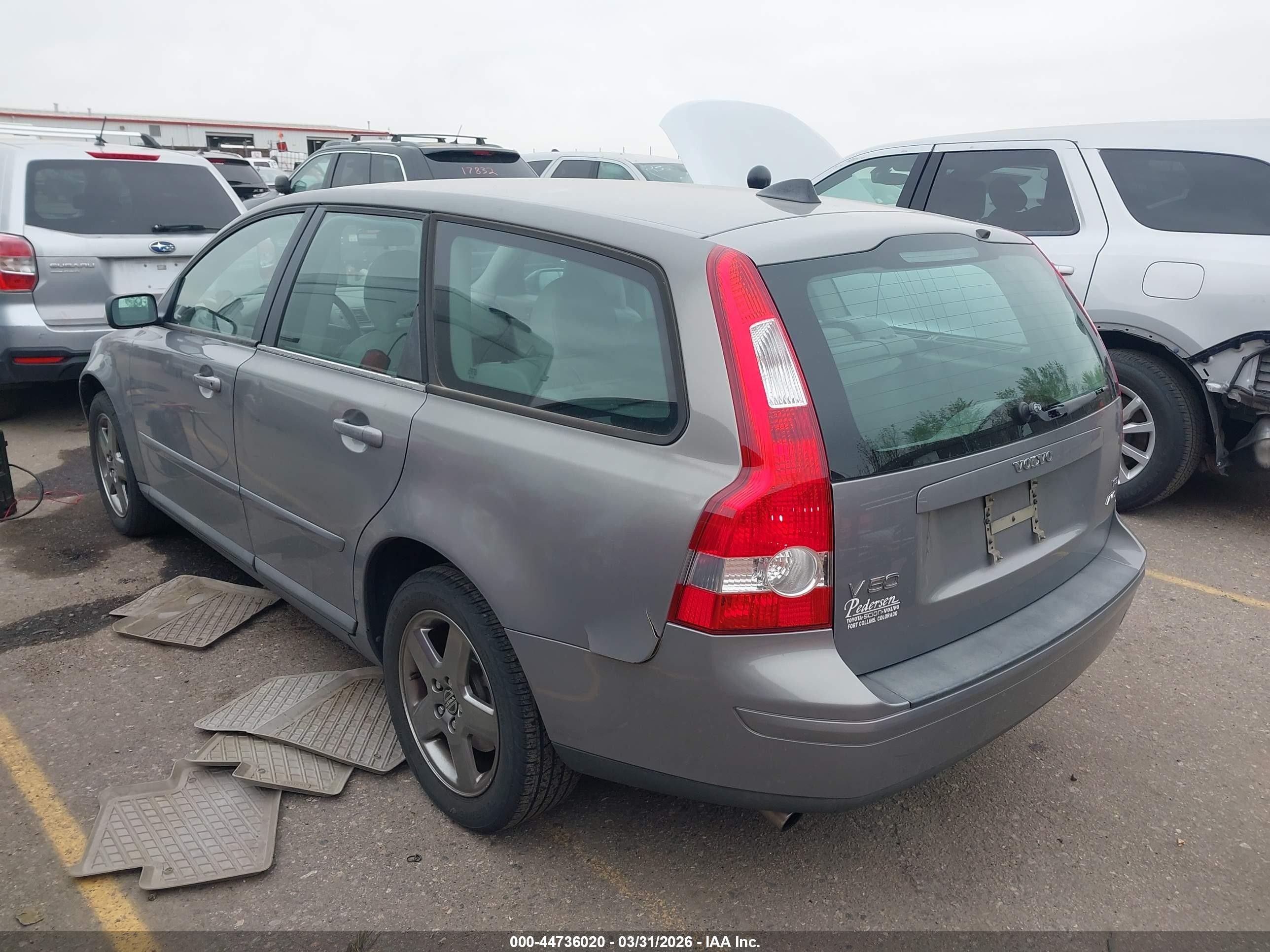 2006 Volvo V50 T5 Gray vin: YV1MJ682762169141