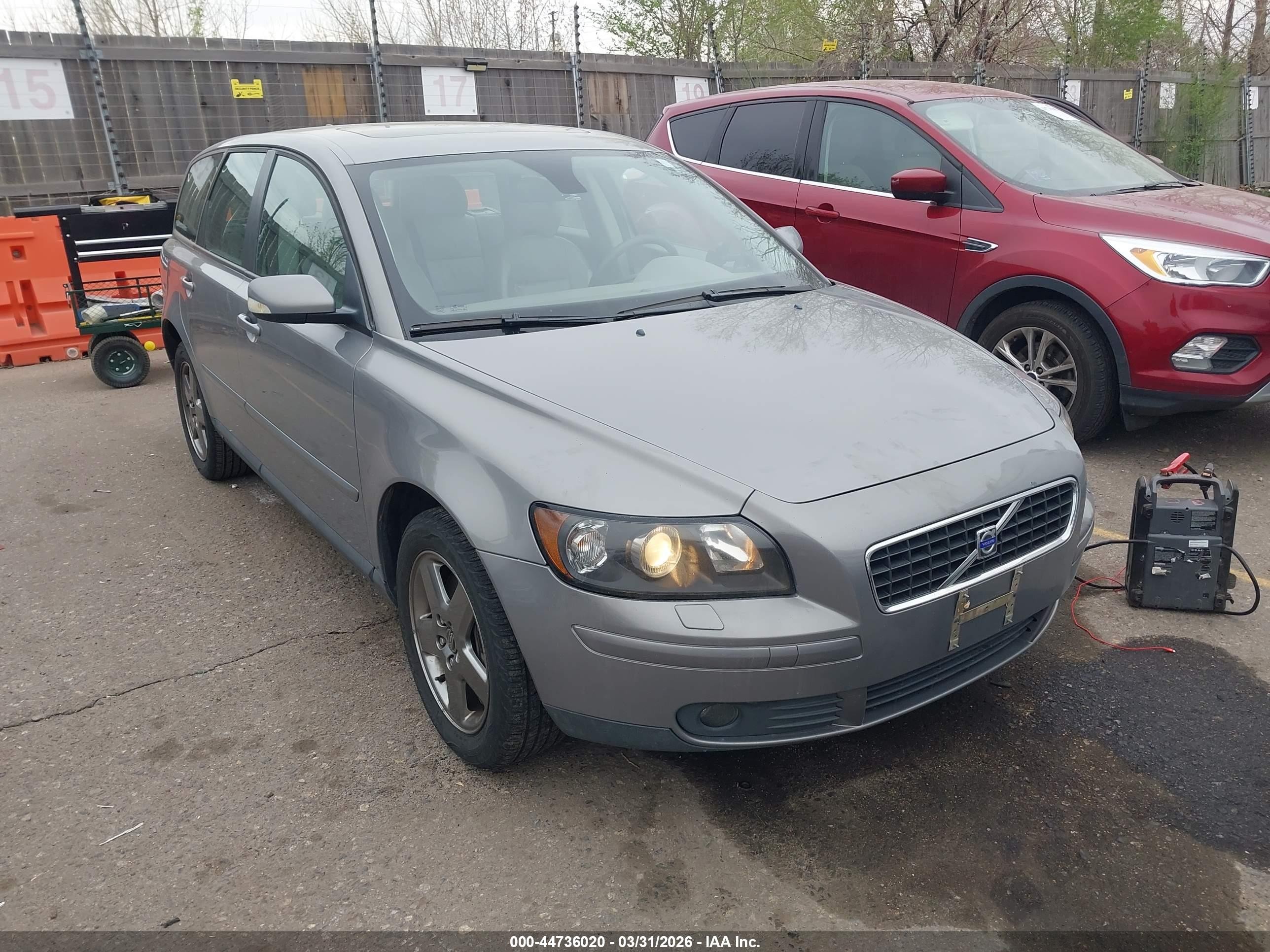 2006 Volvo V50 T5 Gray vin: YV1MJ682762169141