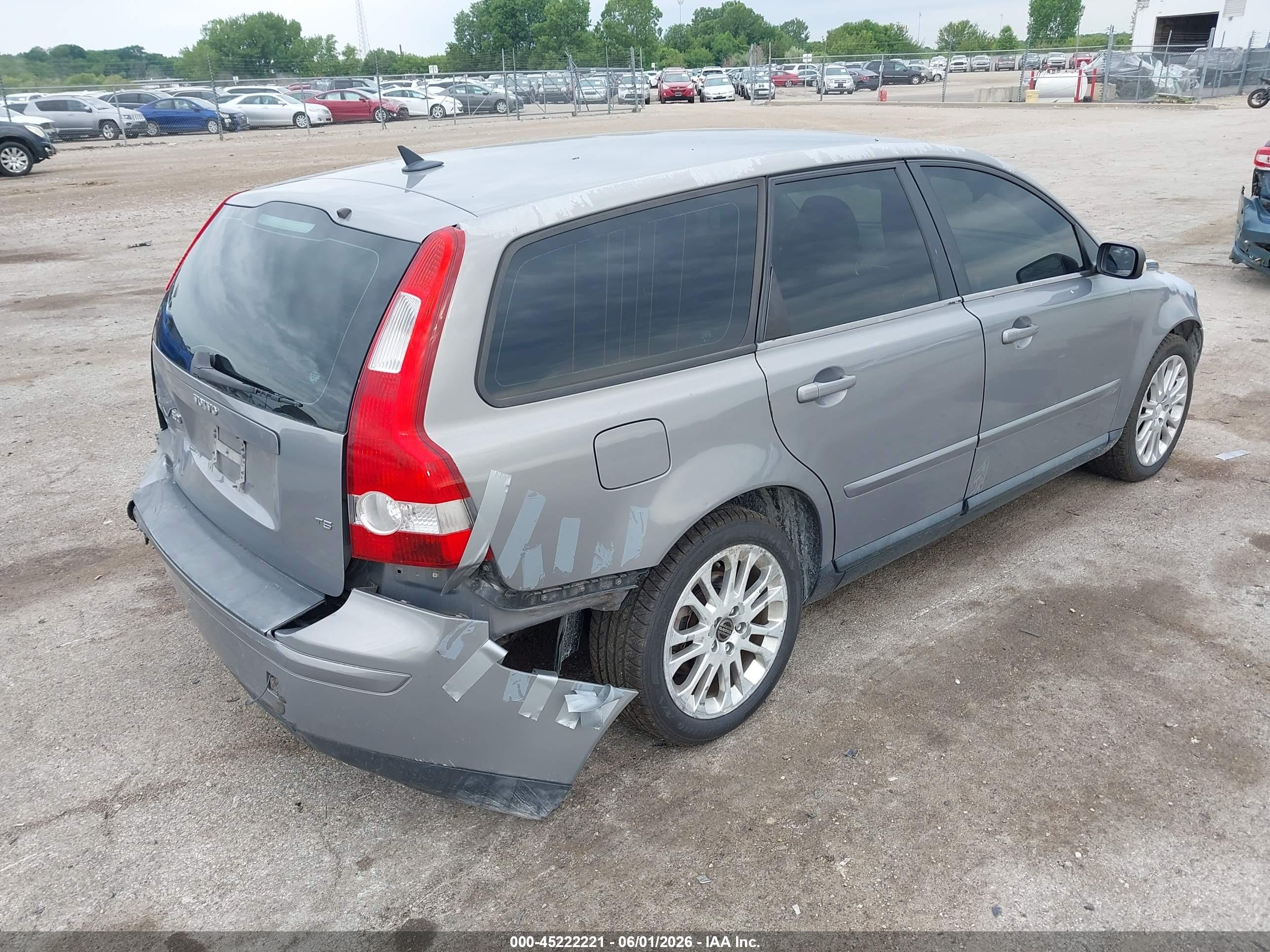 2005 Volvo V50 T5/t5 Awd Gray vin: YV1MJ682952041417