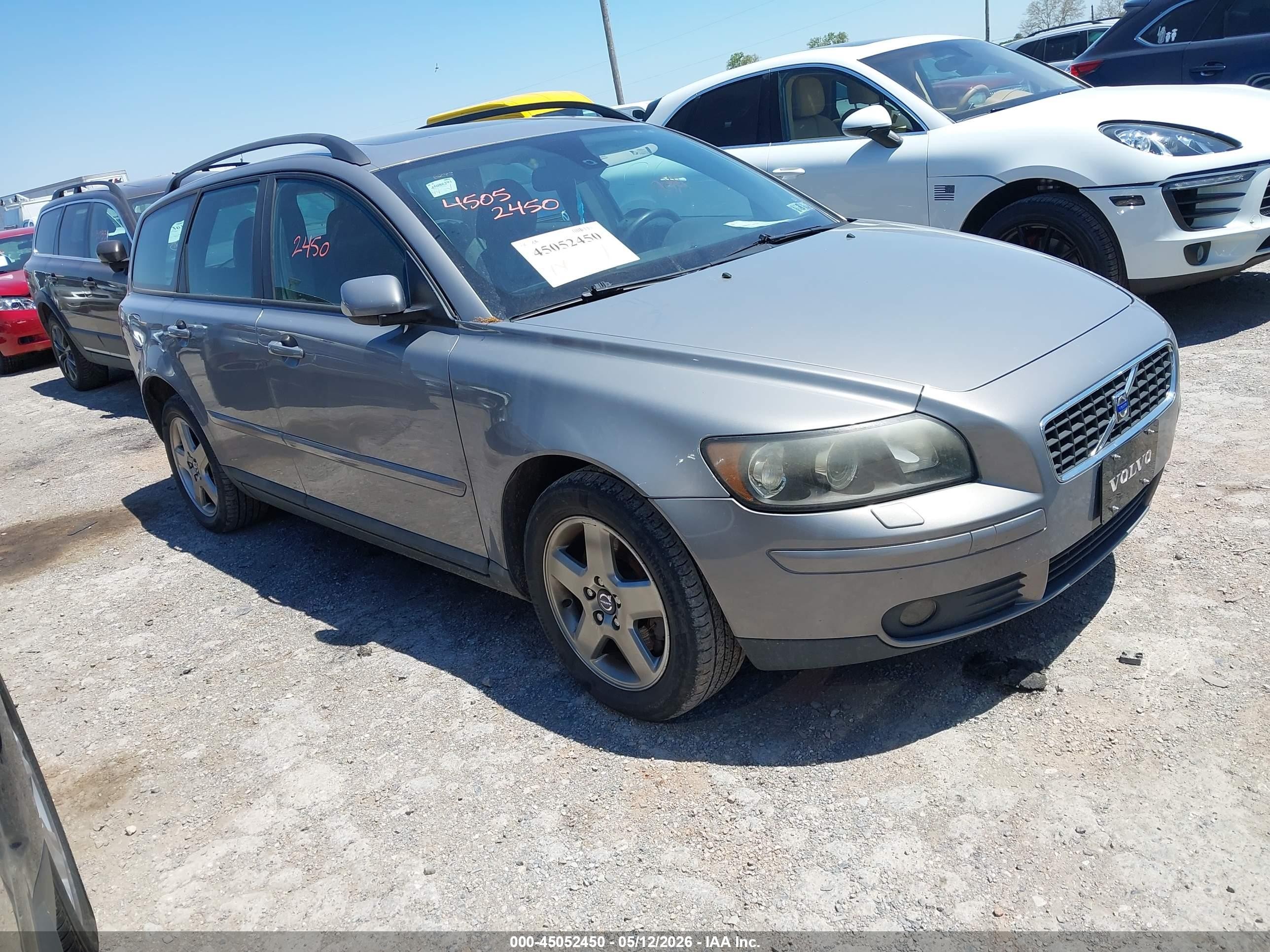 2006 Volvo V50 T5 Gray vin: YV1MJ682X62160871