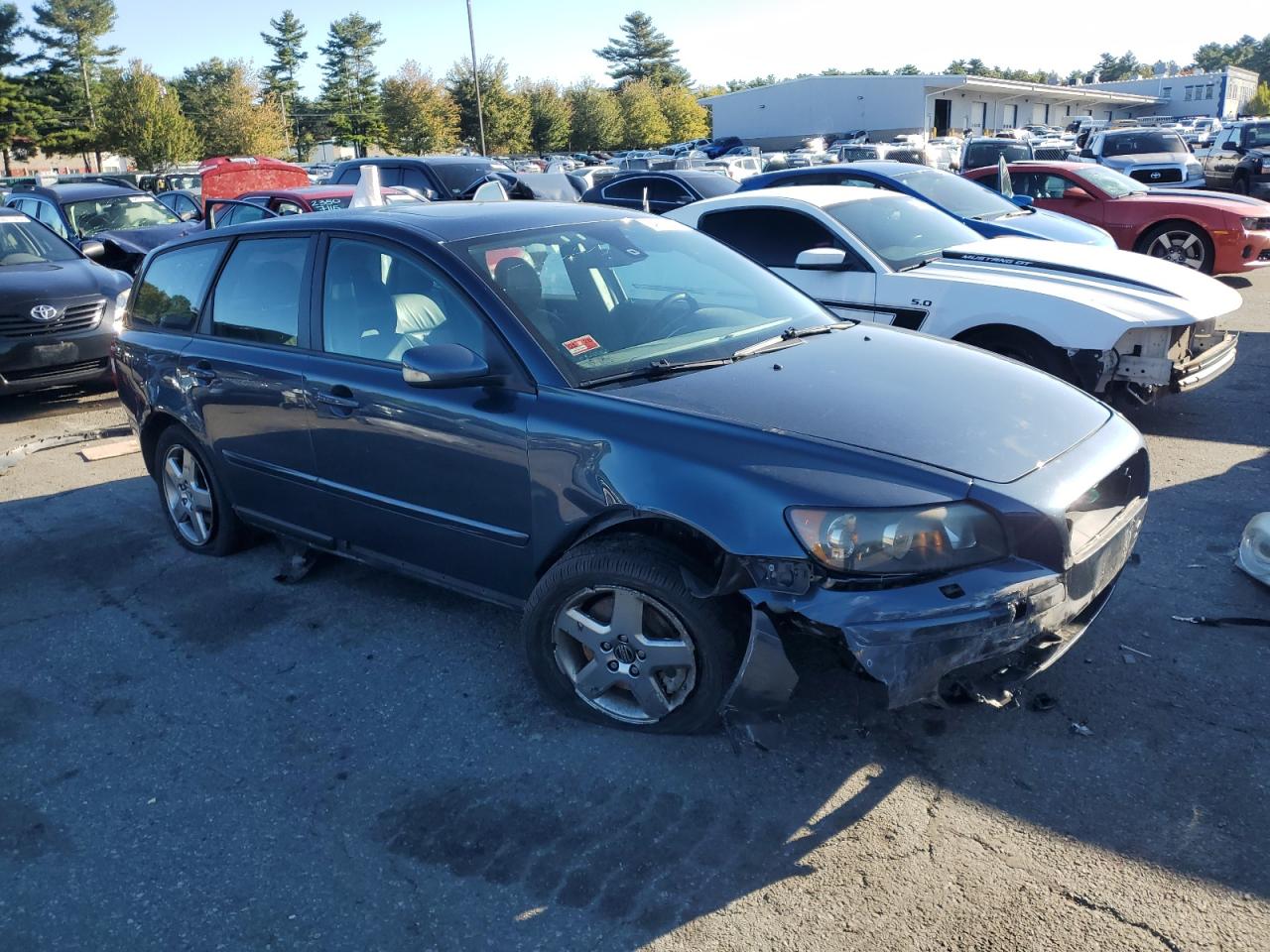 2006 Volvo V50 T5 Blue vin: YV1MJ682X62166783
