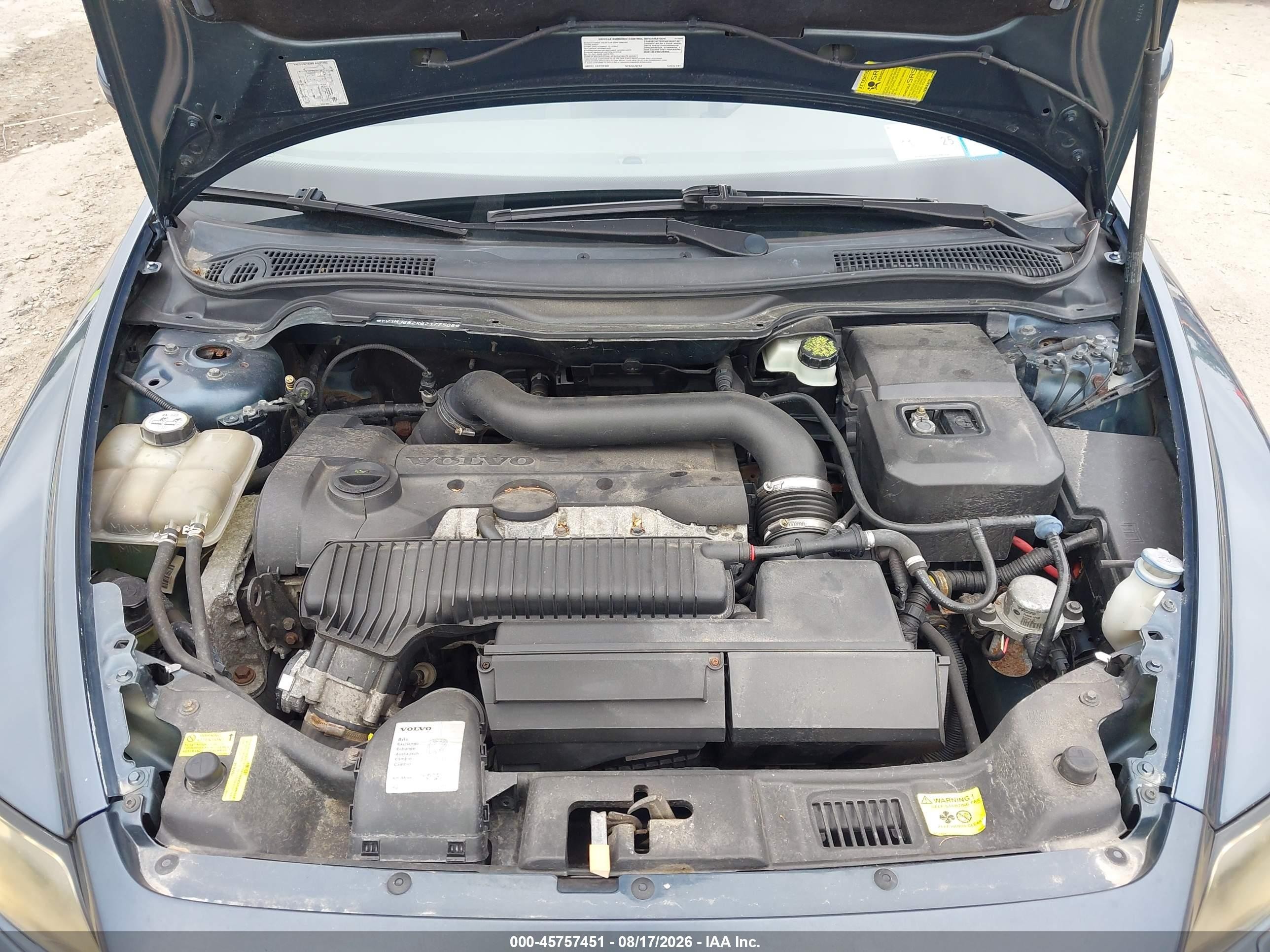 2006 Volvo V50 T5 Blue vin: YV1MJ682X62177508