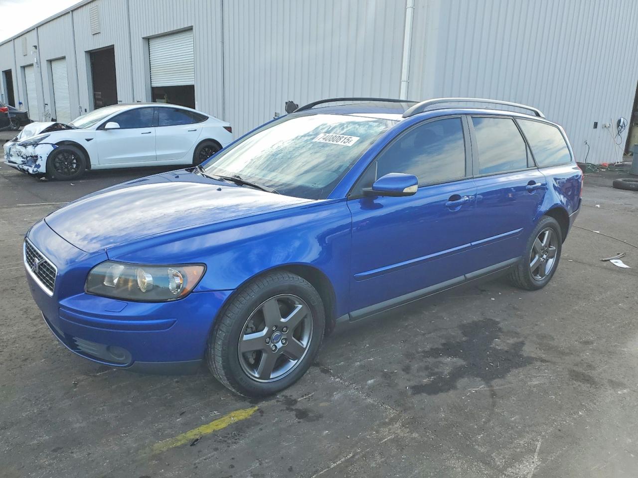 2006 Volvo V50 T5 Blue vin: YV1MJ682X62189352