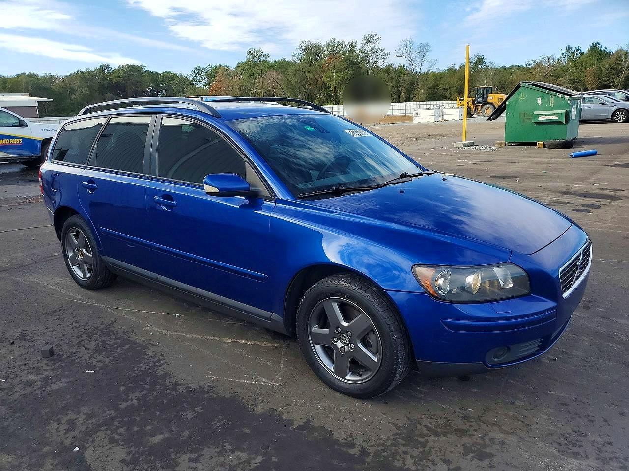 2006 Volvo V50 T5 Blue vin: YV1MJ682X62189352