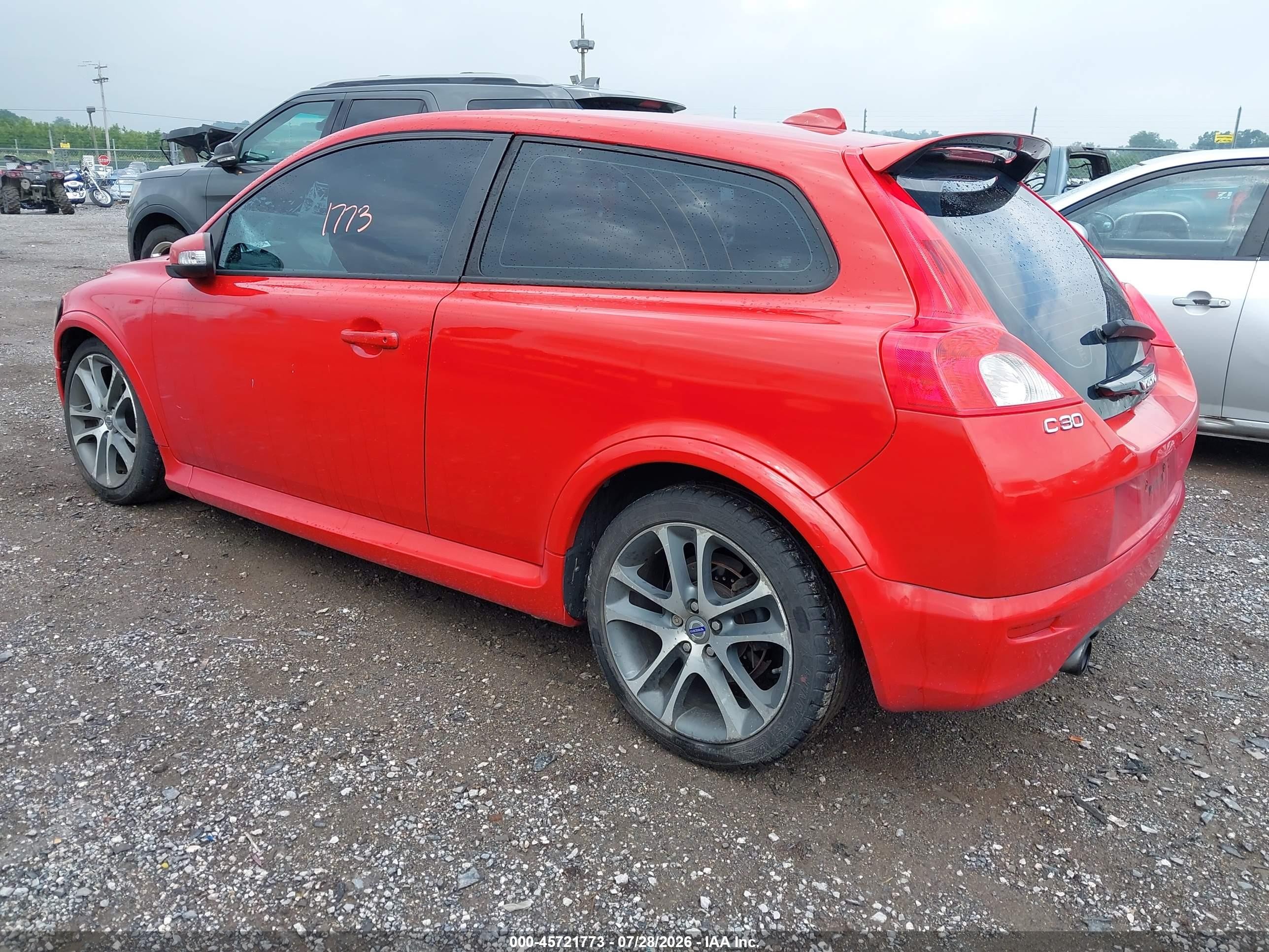 2008 Volvo C30 T5 R-design/t5 Version 1.0/t5 Version 2.0 Red vin: YV1MK672182055265