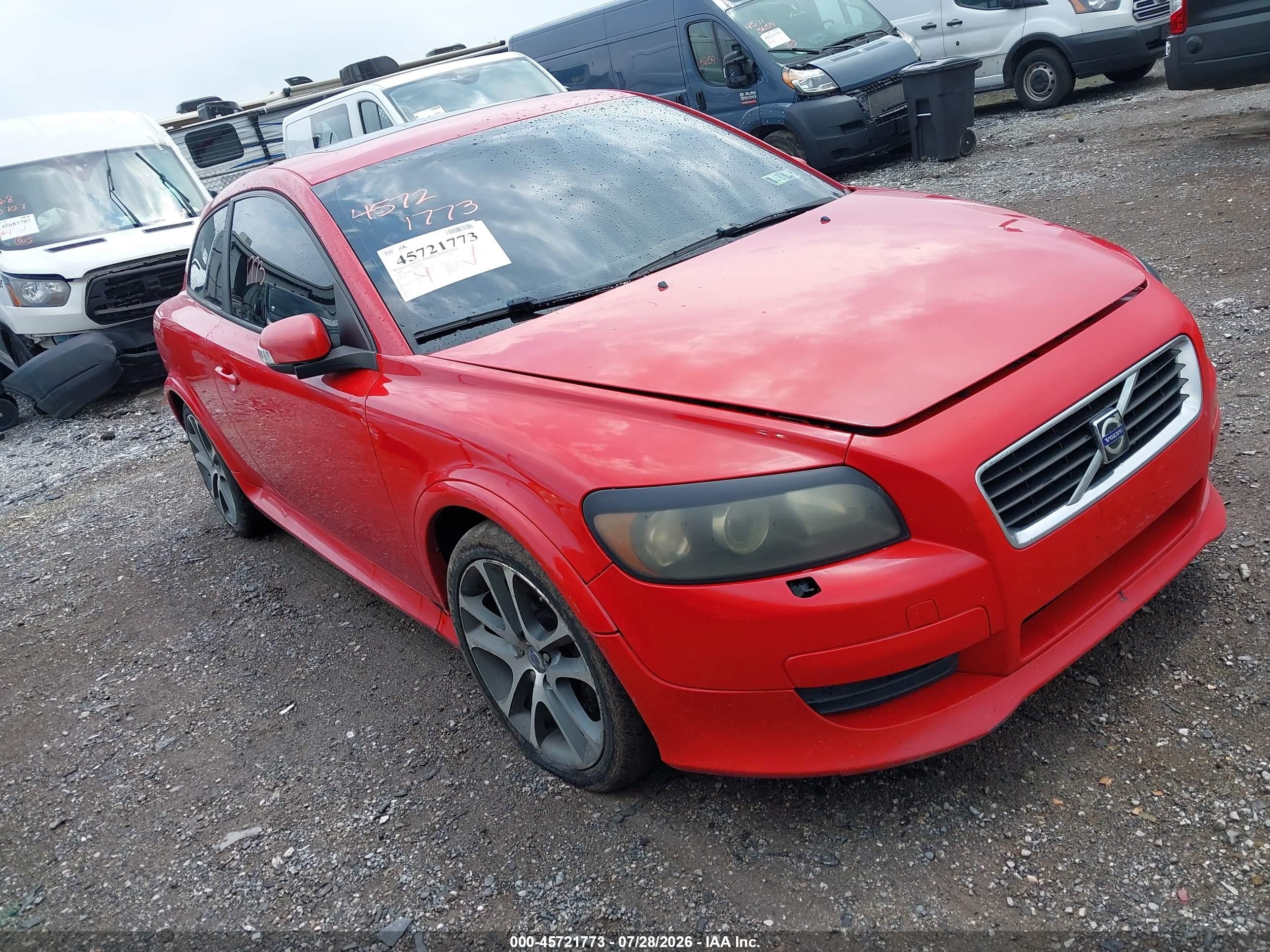 2008 Volvo C30 T5 R-design/t5 Version 1.0/t5 Version 2.0 Red vin: YV1MK672182055265