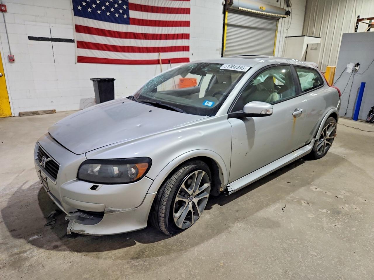 2008 Volvo C30 T5 Silver vin: YV1MK672182064855