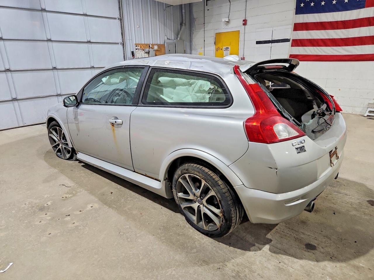 2008 Volvo C30 T5 Silver vin: YV1MK672182064855