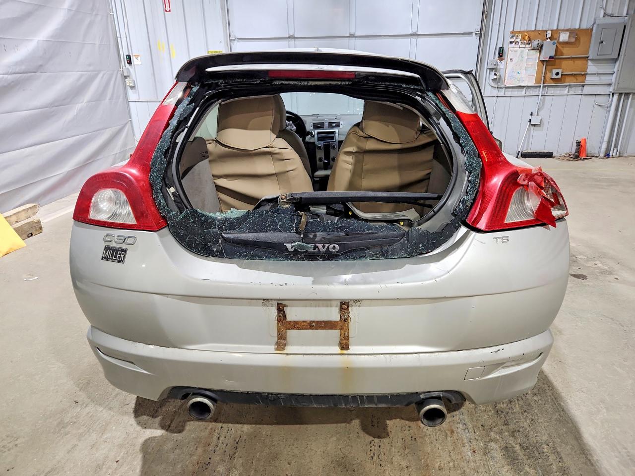 2008 Volvo C30 T5 Silver vin: YV1MK672182064855