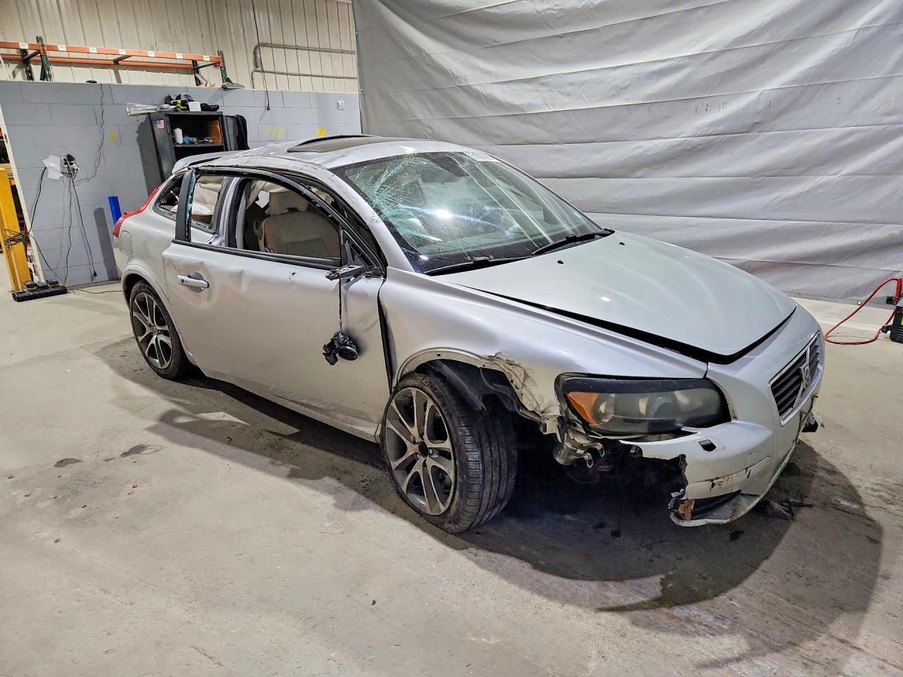 2008 Volvo C30 T5 Silver vin: YV1MK672182064855