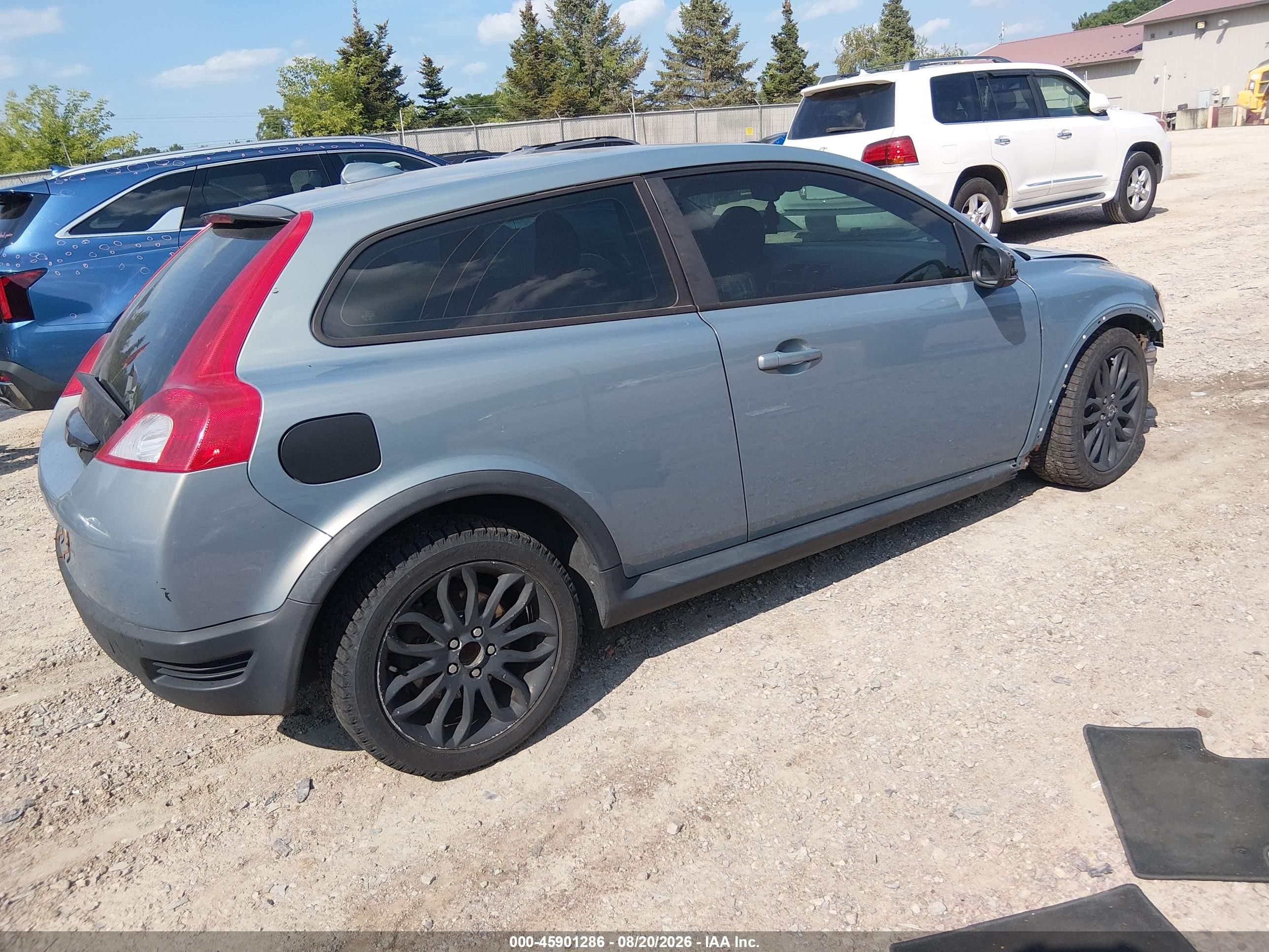 2008 Volvo C30 T5 R-design/t5 Version 1.0/t5 Version 2.0 Gray vin: YV1MK672182067674