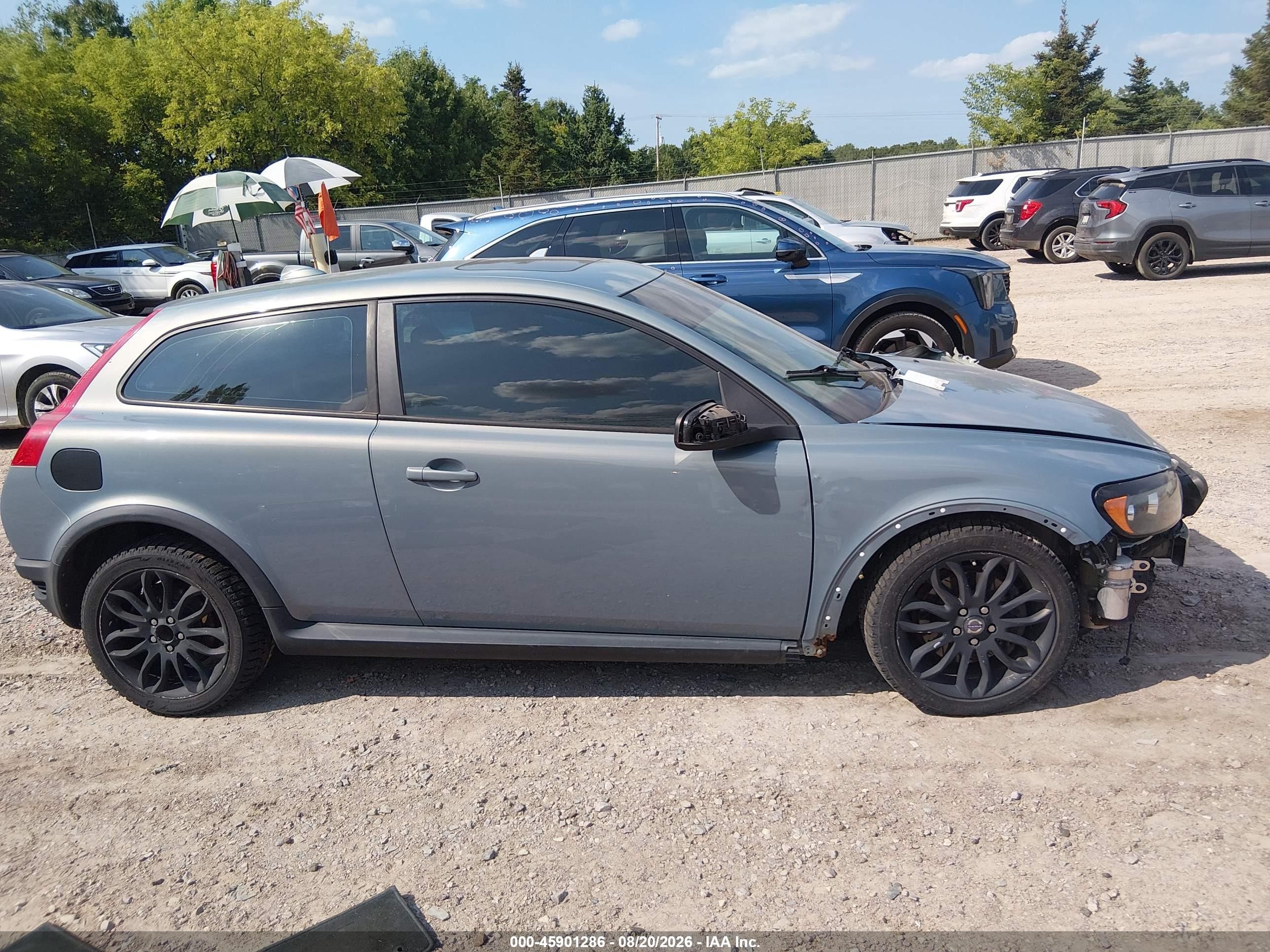 2008 Volvo C30 T5 R-design/t5 Version 1.0/t5 Version 2.0 Gray vin: YV1MK672182067674