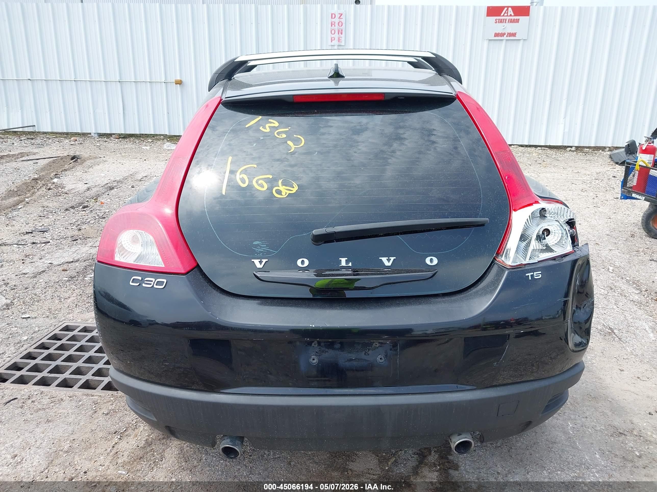 2009 Volvo C30 T5/t5 R-design Черный vin: YV1MK672292141668