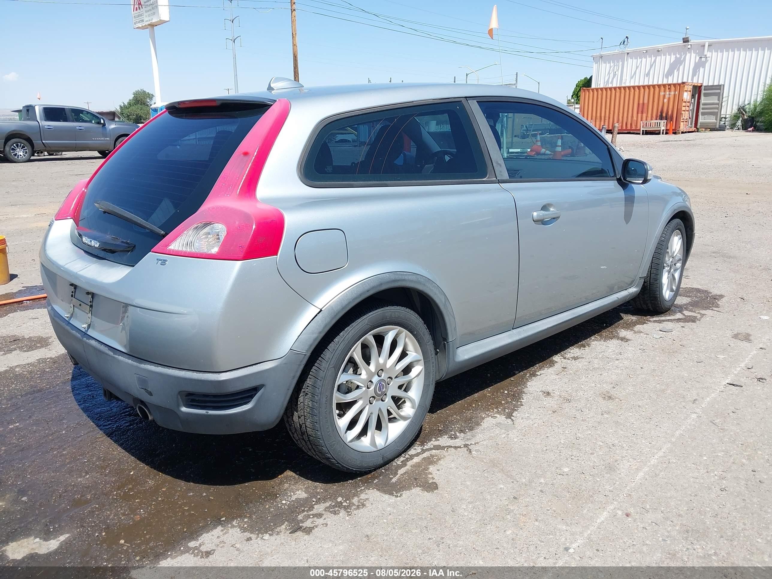 2008 Volvo C30 T5 R-design/t5 Version 1.0/t5 Version 2.0 Silver vin: YV1MK672382082077