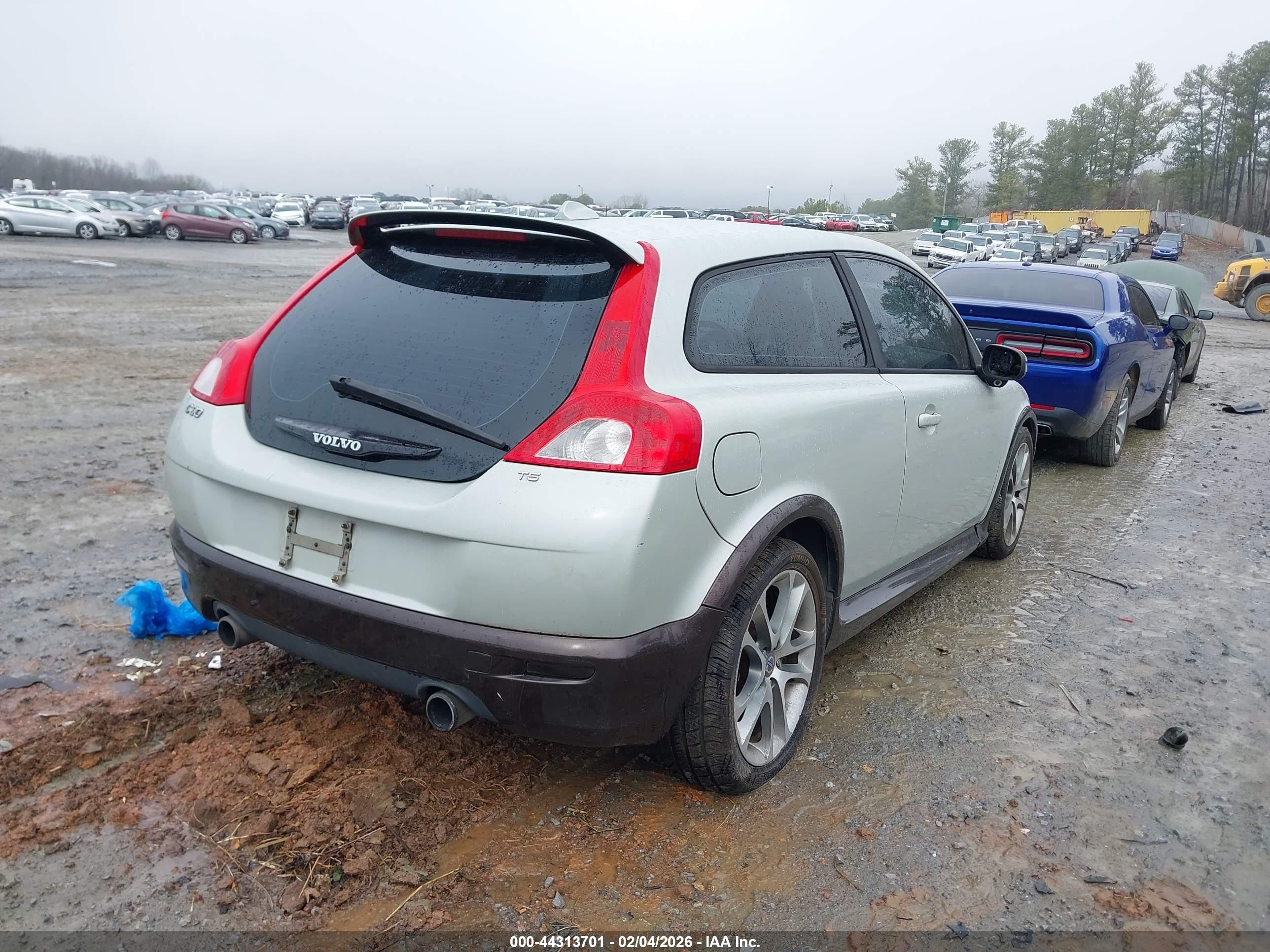 2008 Volvo C30 T5 R-design/t5 Version 1.0/t5 Version 2.0 Silver vin: YV1MK672482063909