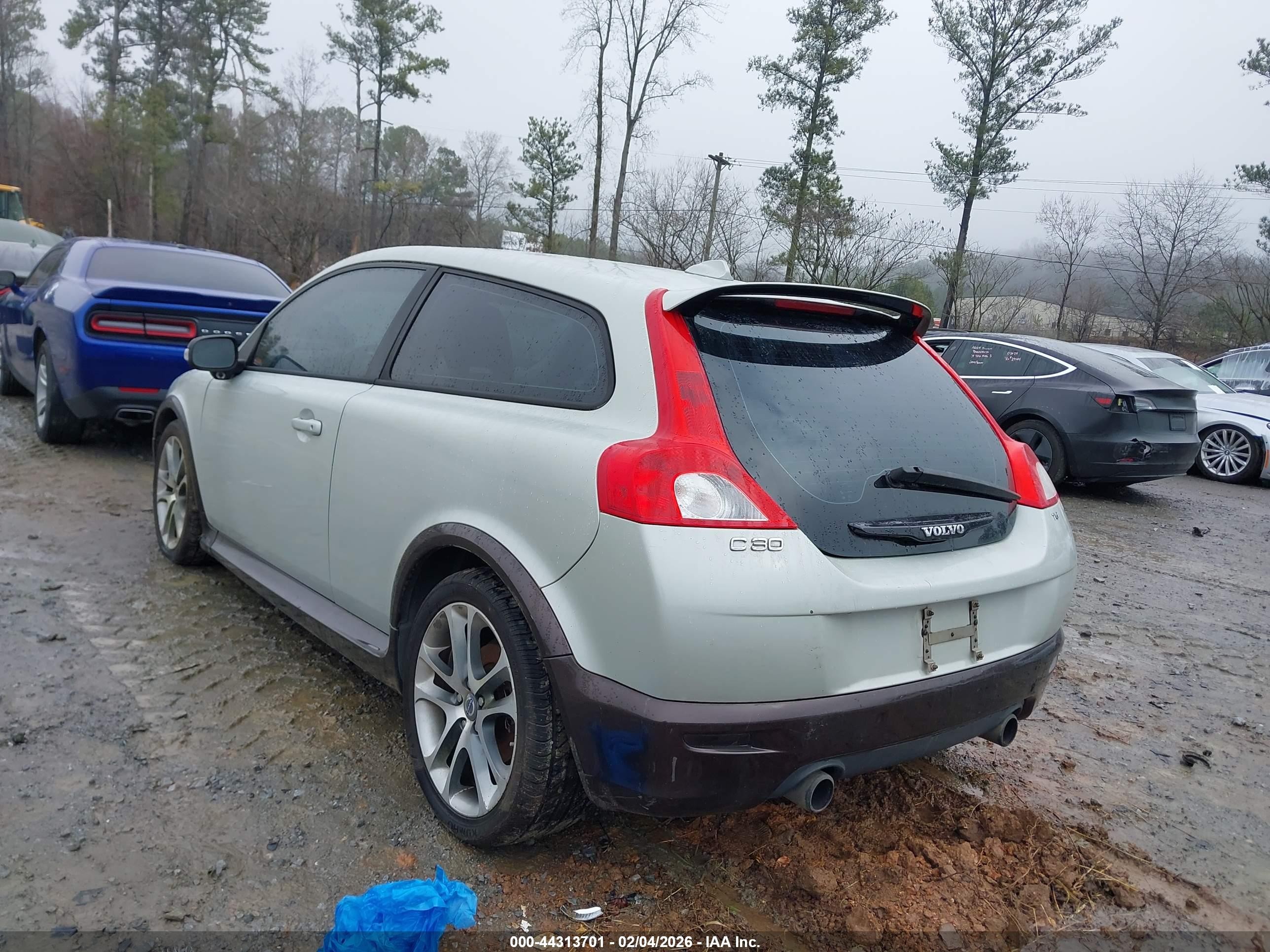 2008 Volvo C30 T5 R-design/t5 Version 1.0/t5 Version 2.0 Silver vin: YV1MK672482063909