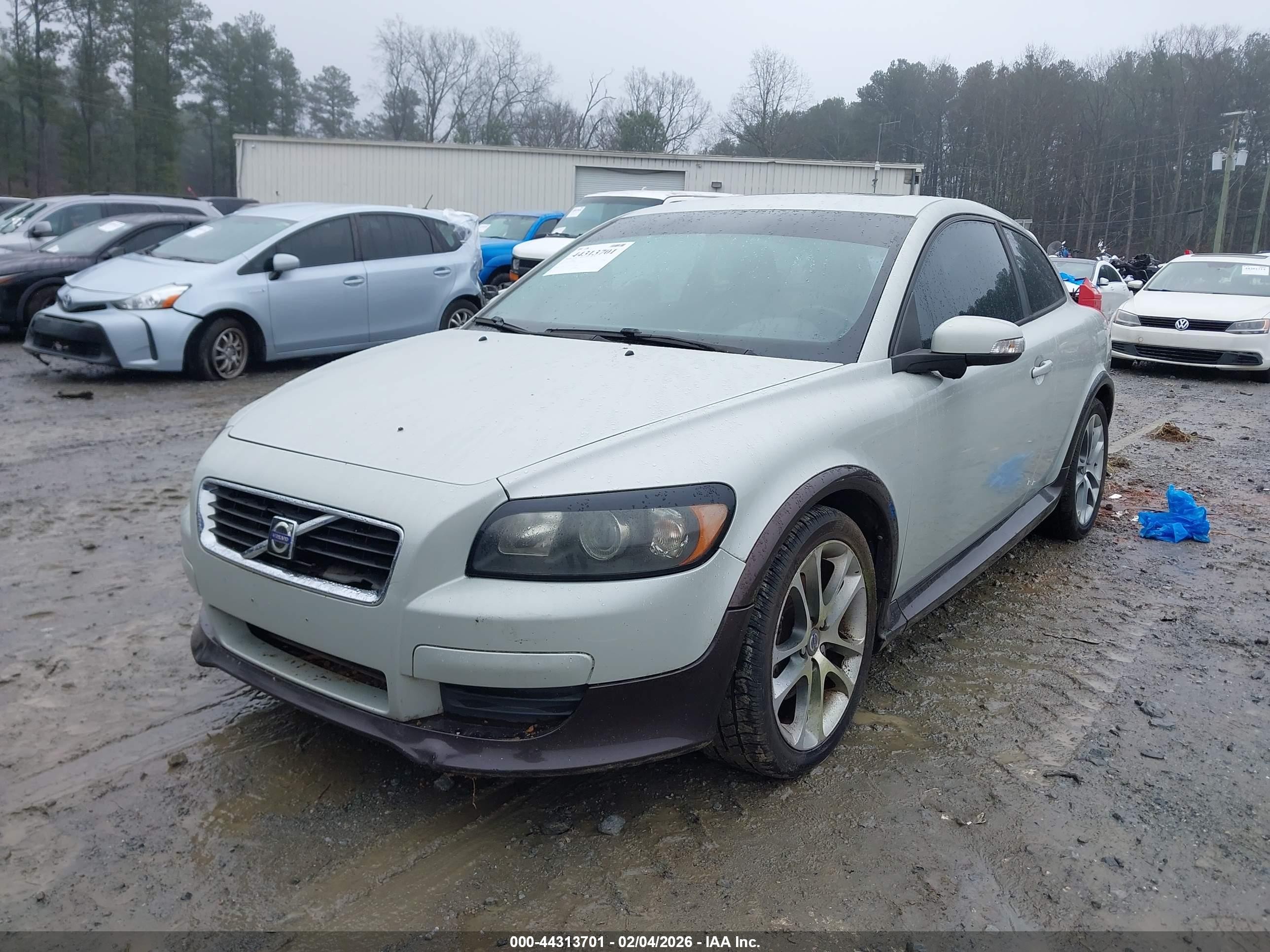 2008 Volvo C30 T5 R-design/t5 Version 1.0/t5 Version 2.0 Silver vin: YV1MK672482063909