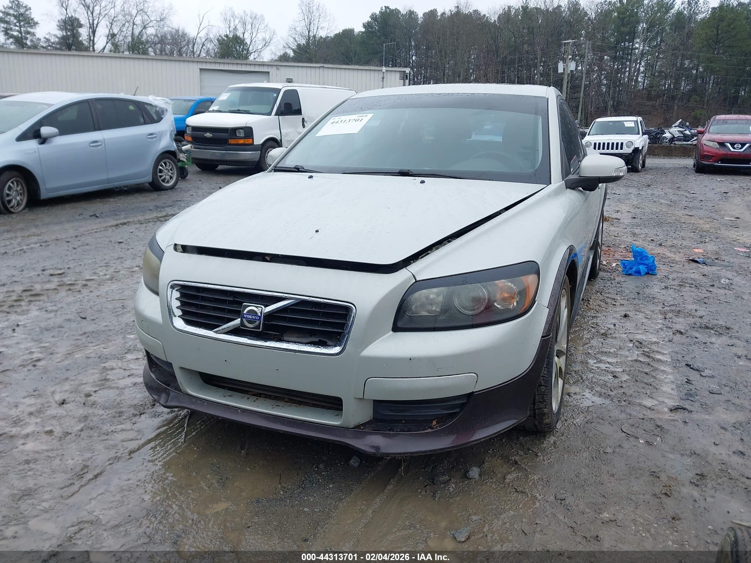 2008 Volvo C30 T5 R-design/t5 Version 1.0/t5 Version 2.0 Silver vin: YV1MK672482063909