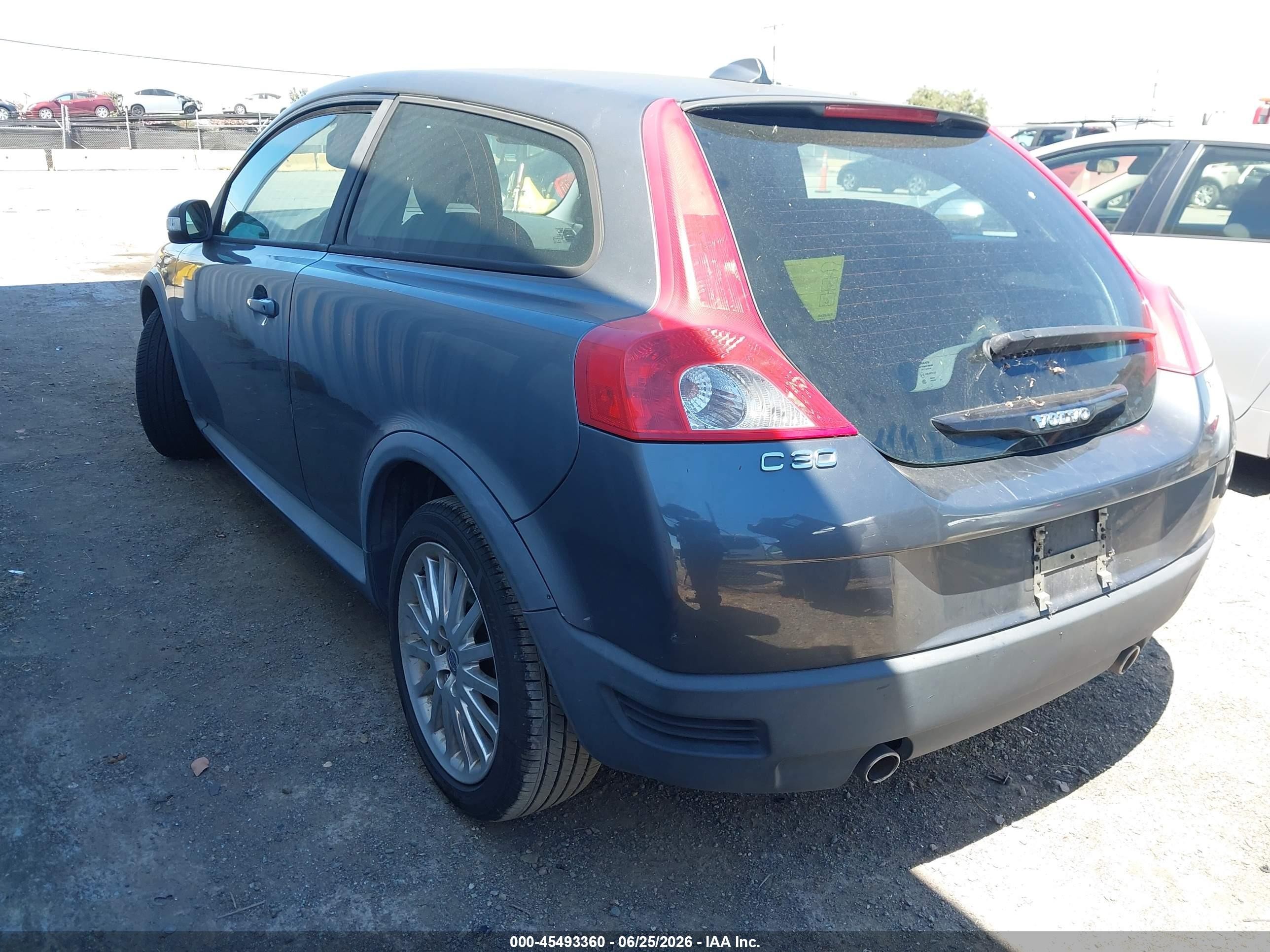 2008 Volvo C30 R-design/t5 Version 1.0/t5 Version 2.0/version 1.0/version 2.0 Gray vin: YV1MK672482070052