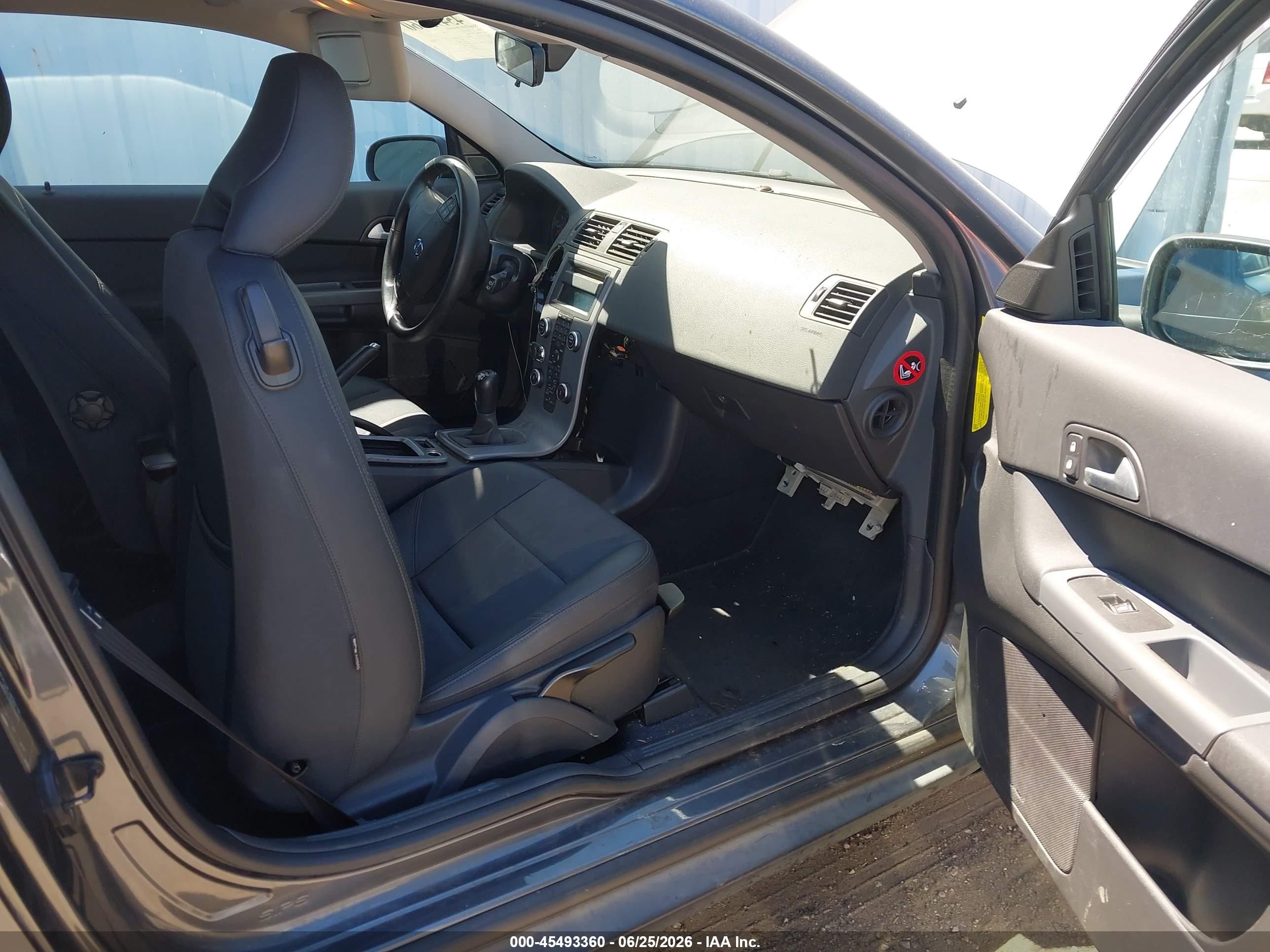 2008 Volvo C30 R-design/t5 Version 1.0/t5 Version 2.0/version 1.0/version 2.0 Gray vin: YV1MK672482070052