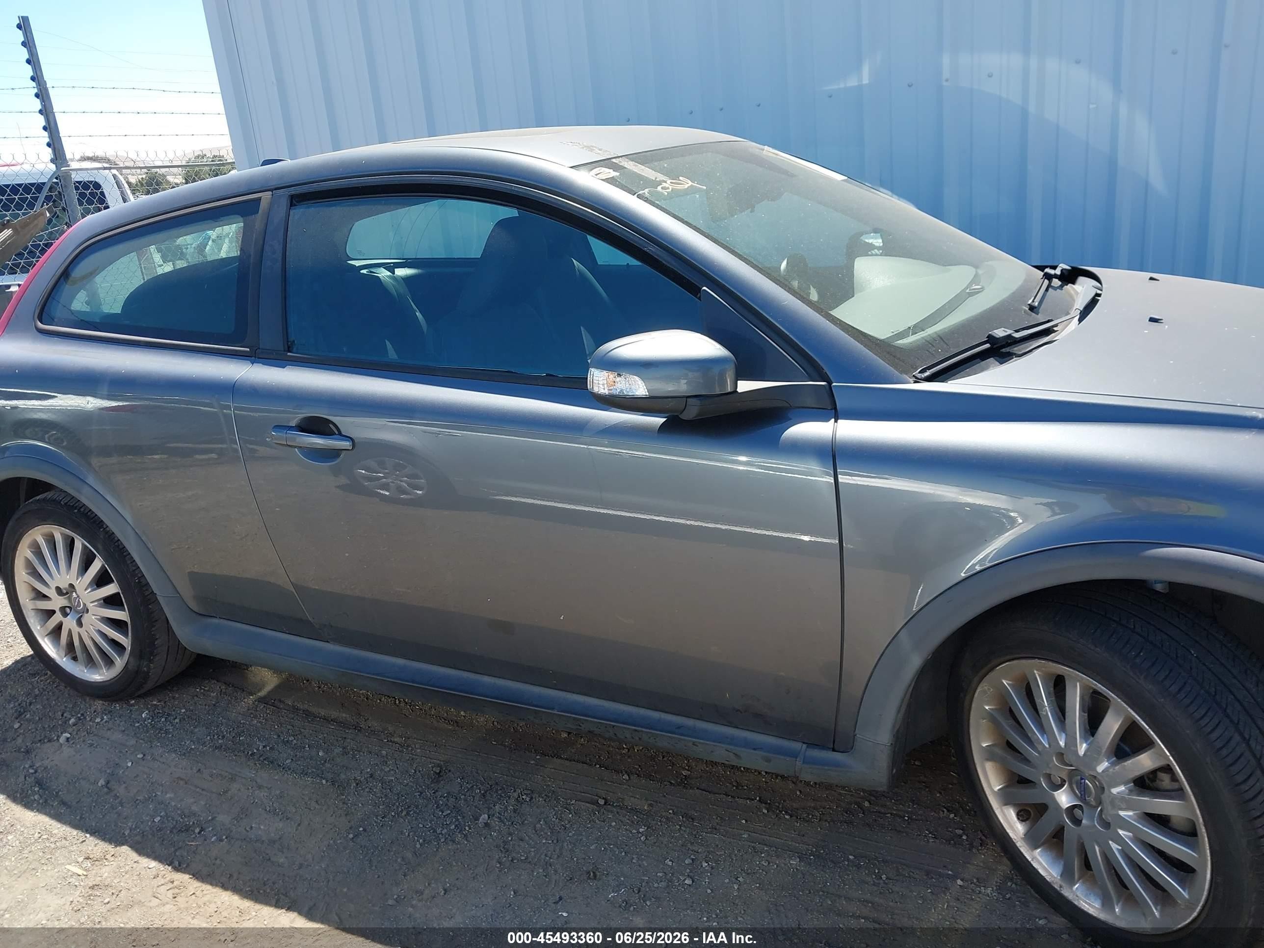 2008 Volvo C30 R-design/t5 Version 1.0/t5 Version 2.0/version 1.0/version 2.0 Gray vin: YV1MK672482070052