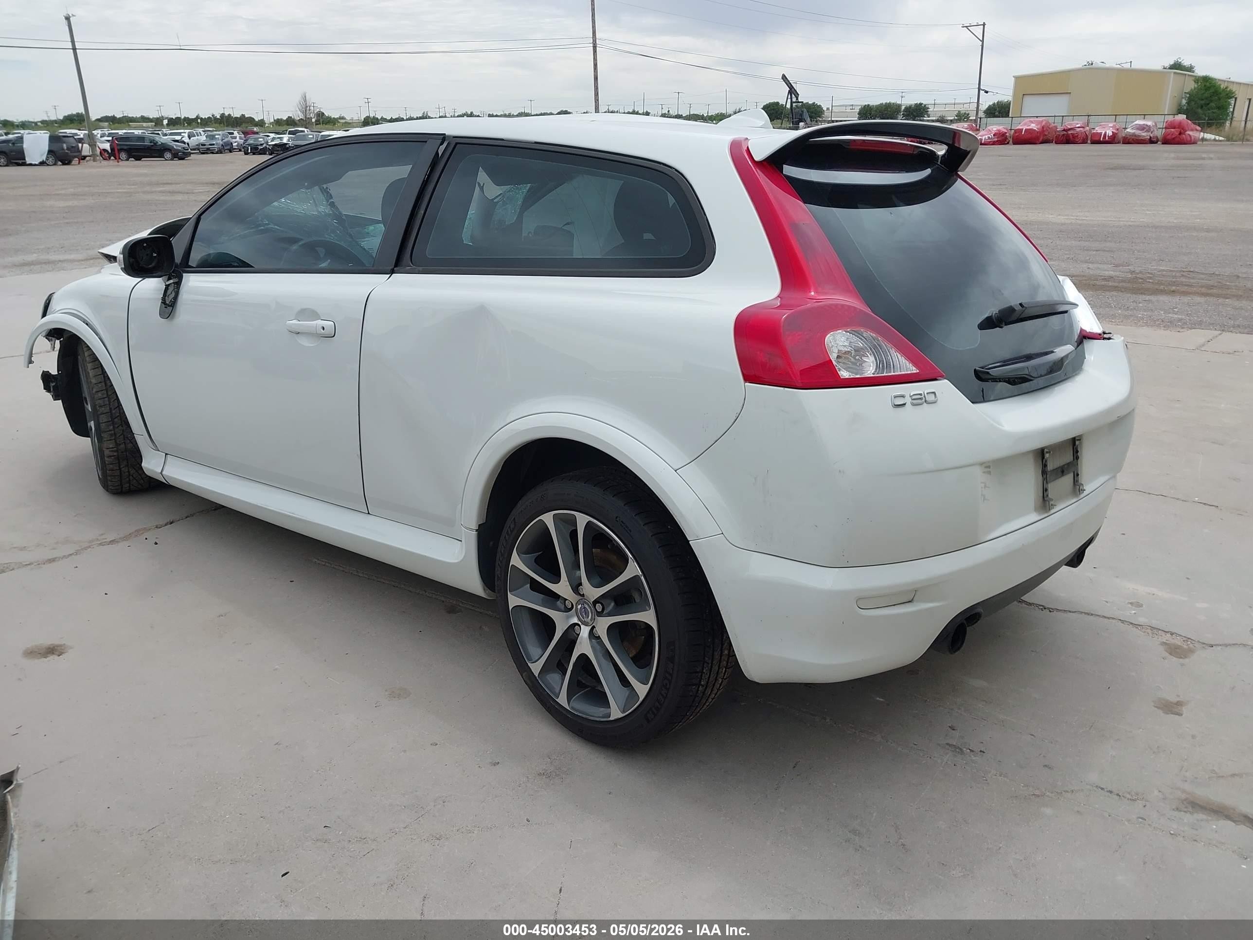 2009 Volvo C30 T5/t5 R-design White vin: YV1MK672592147108