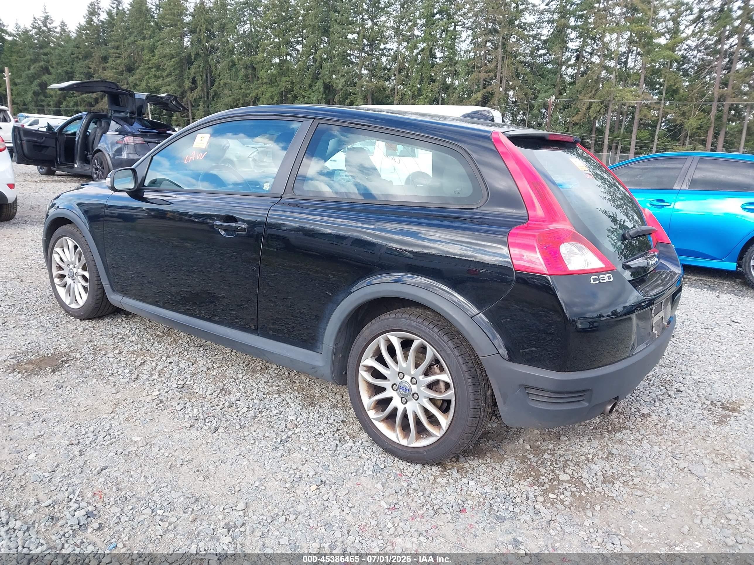2008 Volvo C30 T5 R-design/t5 Version 1.0/t5 Version 2.0 Черный vin: YV1MK672682080565