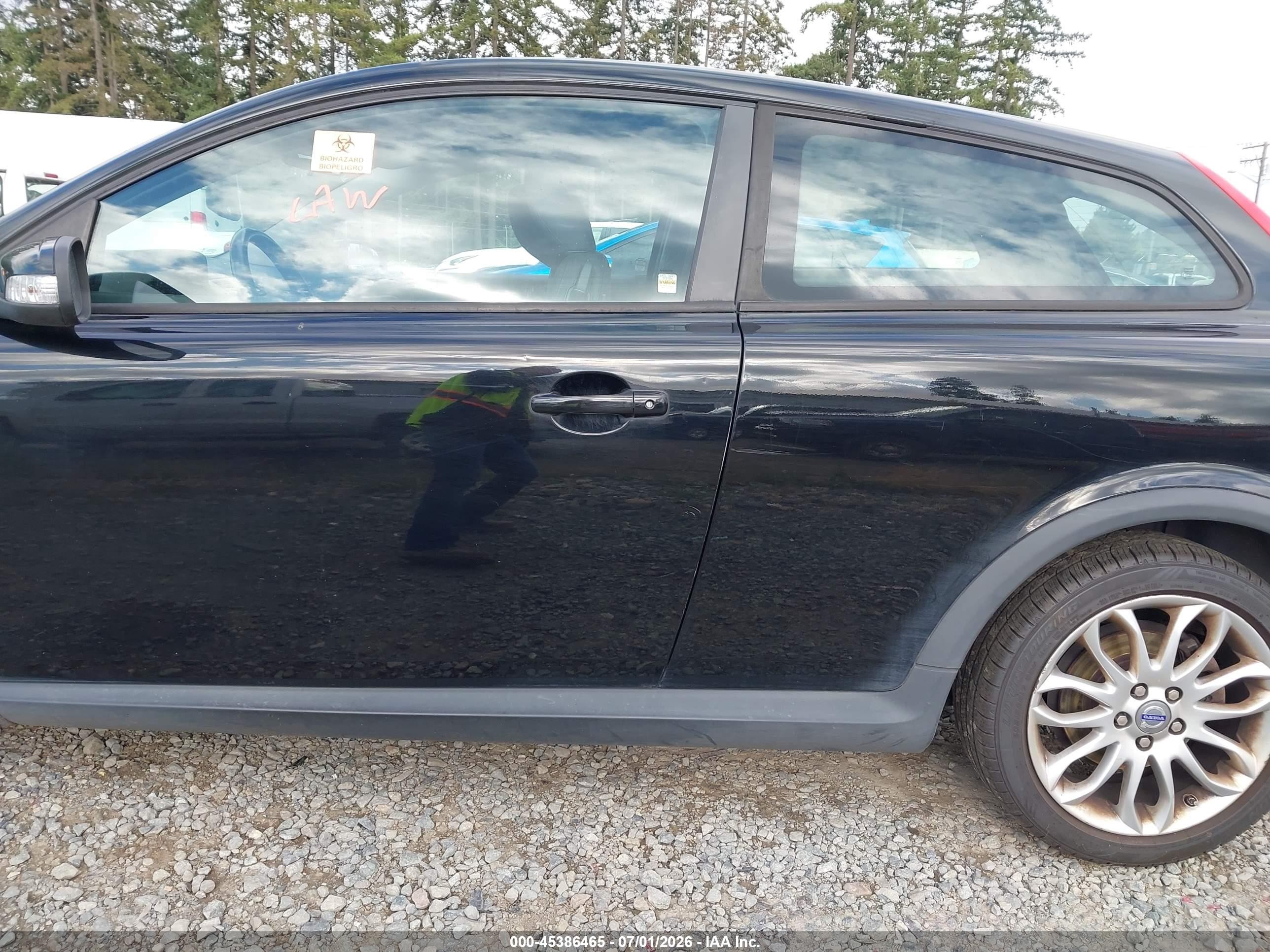 2008 Volvo C30 T5 R-design/t5 Version 1.0/t5 Version 2.0 Черный vin: YV1MK672682080565