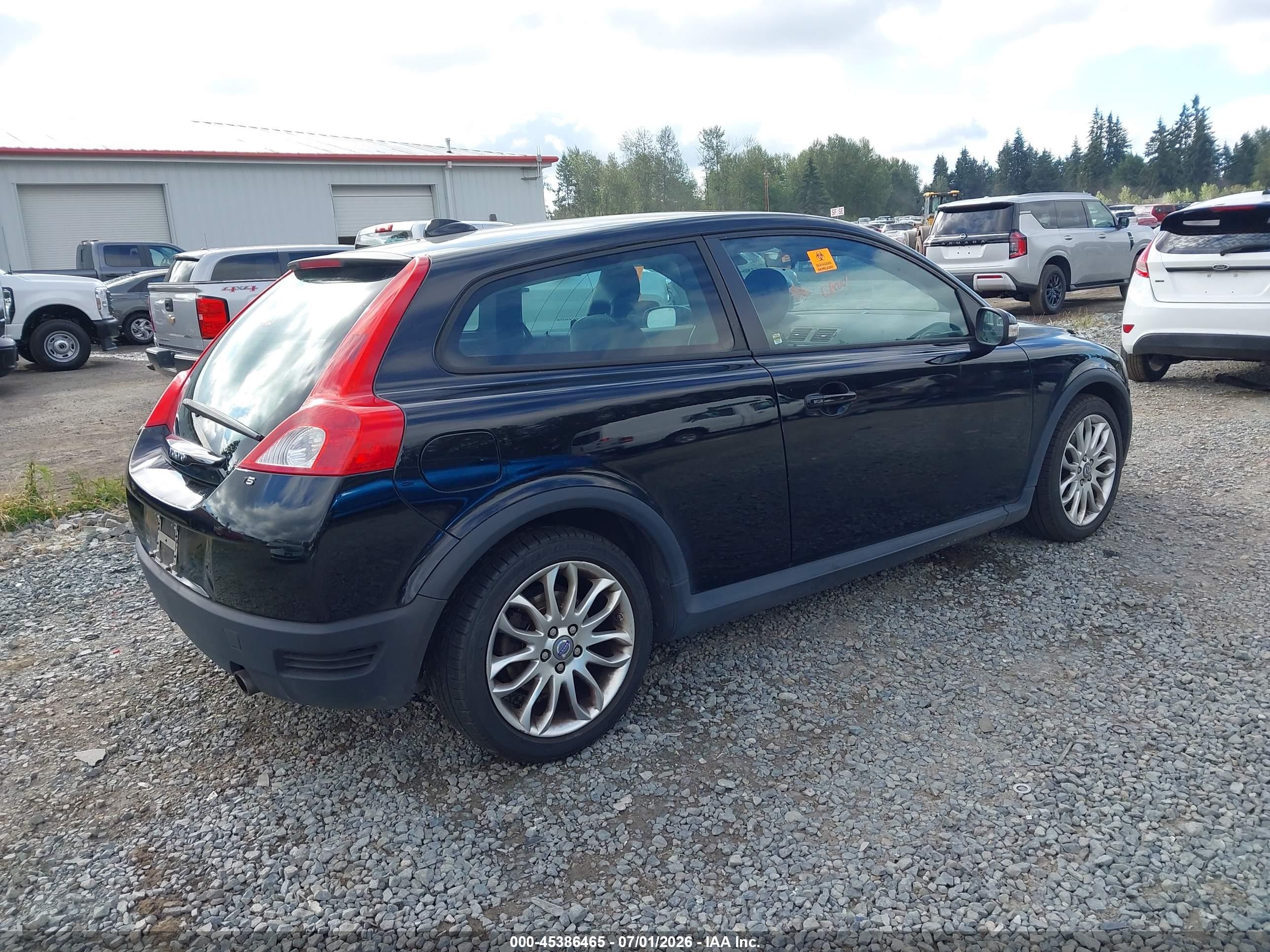 2008 Volvo C30 T5 R-design/t5 Version 1.0/t5 Version 2.0 Черный vin: YV1MK672682080565