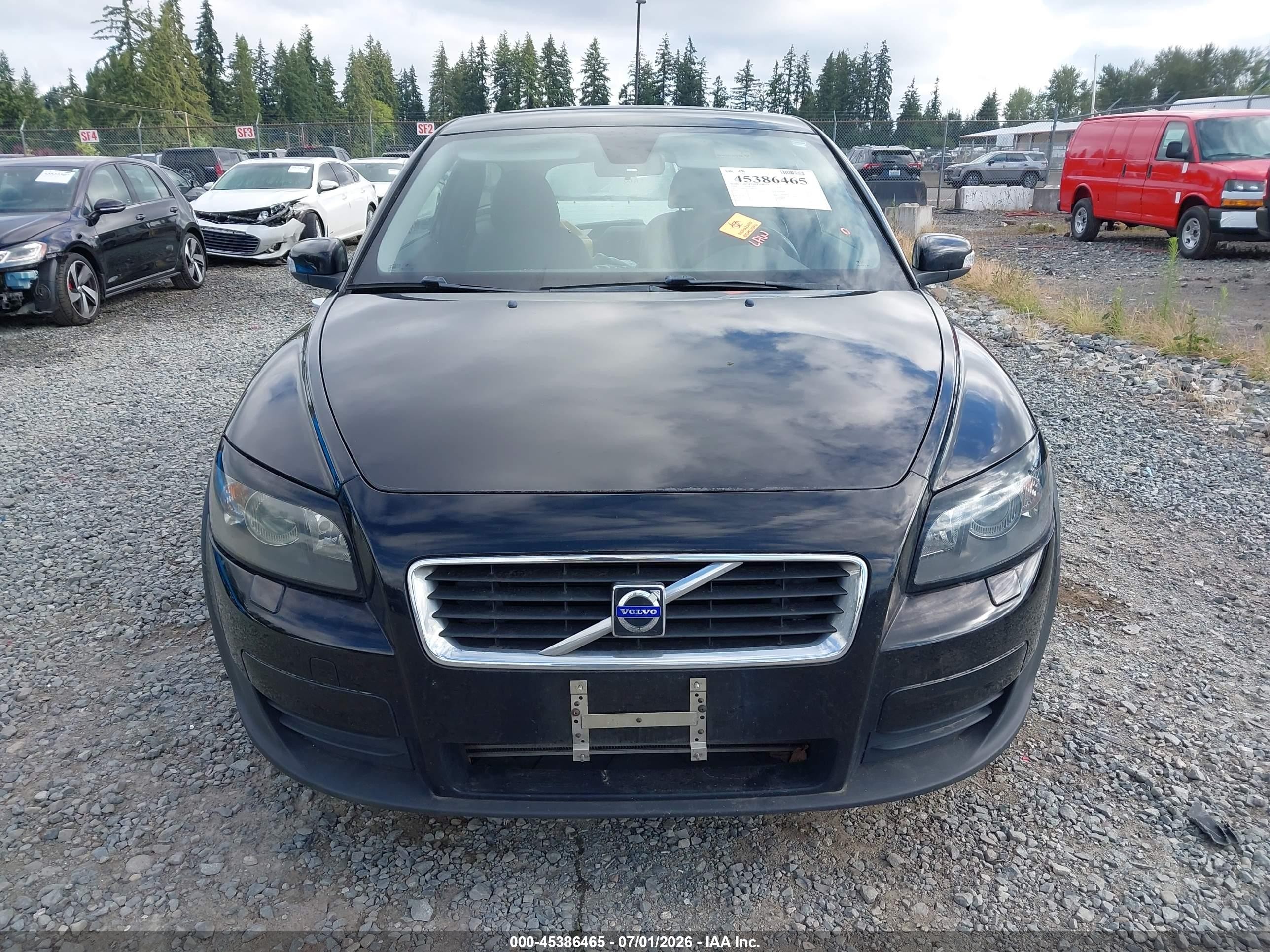 2008 Volvo C30 T5 R-design/t5 Version 1.0/t5 Version 2.0 Черный vin: YV1MK672682080565