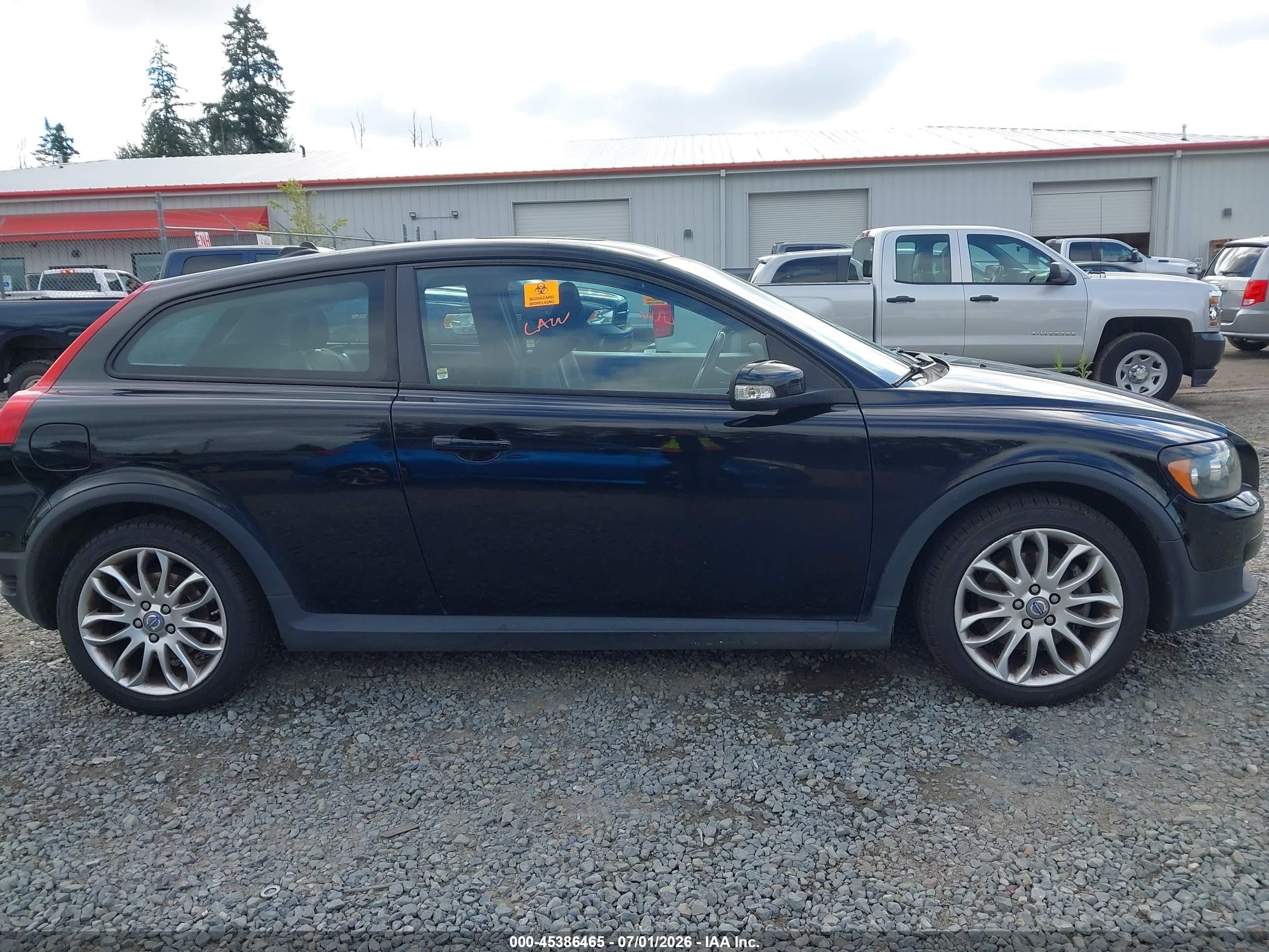 2008 Volvo C30 T5 R-design/t5 Version 1.0/t5 Version 2.0 Черный vin: YV1MK672682080565