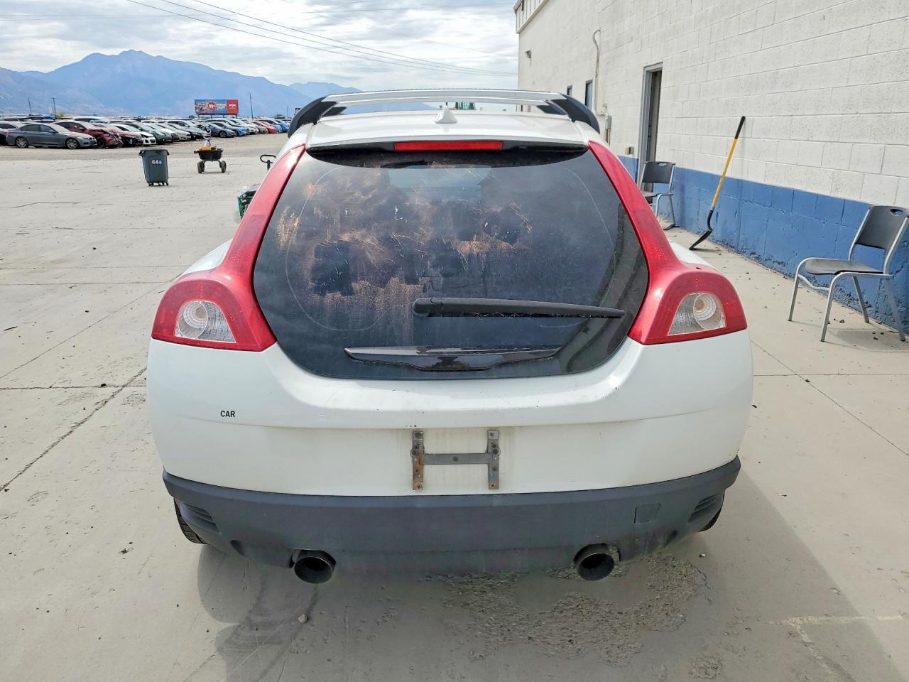 2009 Volvo C30 T5 White vin: YV1MK672692145478