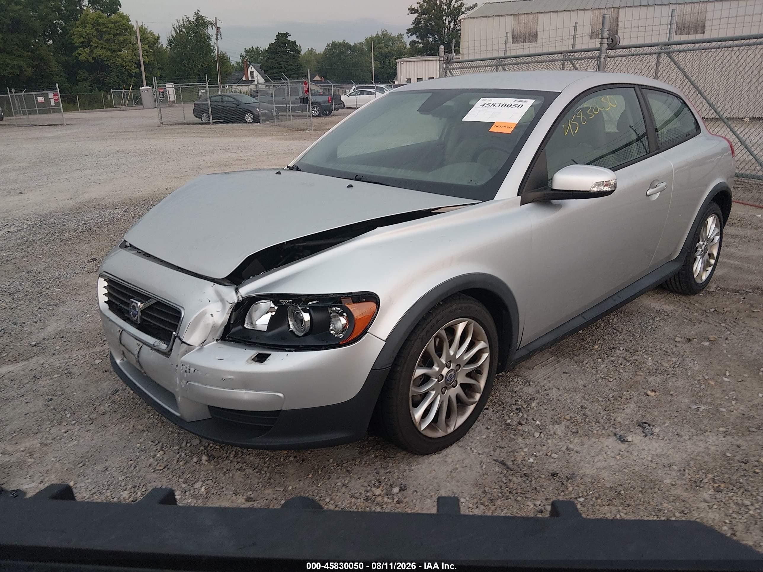 2009 Volvo C30 Серебряный vin: YV1MK672692150454