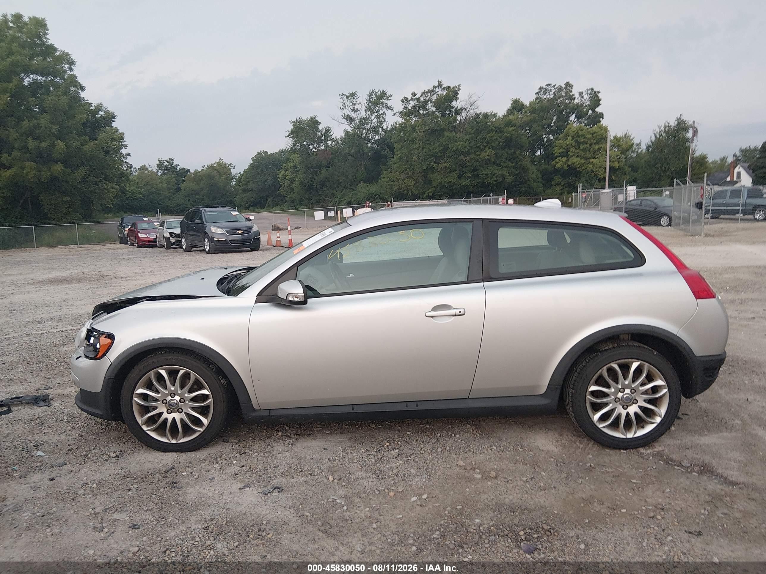 2009 Volvo C30 Серебряный vin: YV1MK672692150454