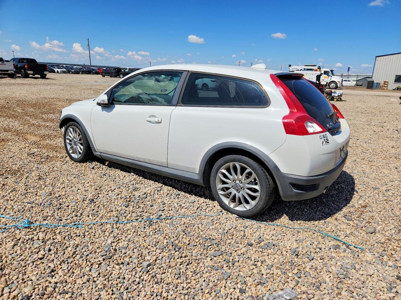 2009 Volvo C30 T5 White vin: YV1MK672792144789