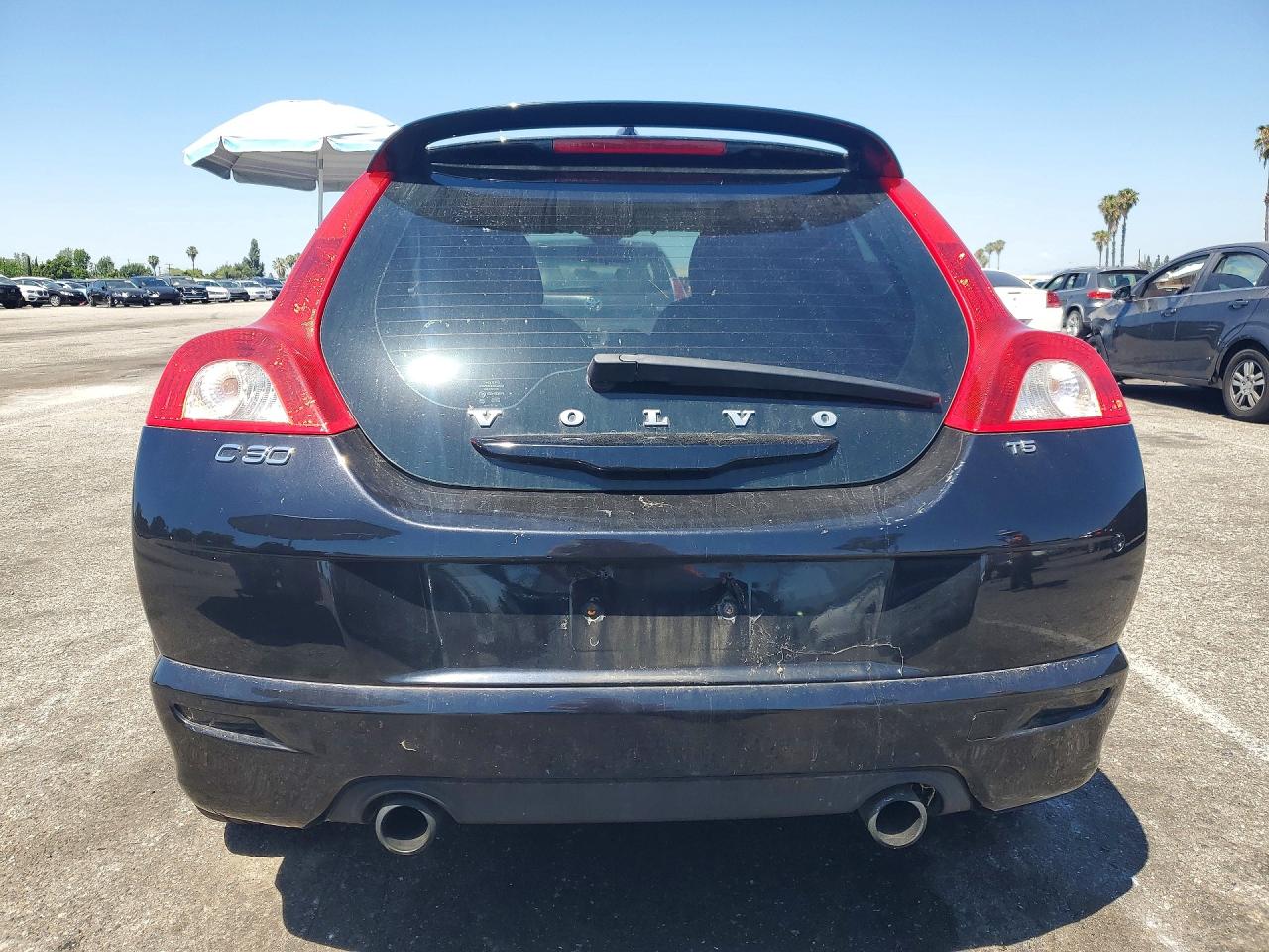2009 Volvo C30 T5 Black vin: YV1MK672892129279