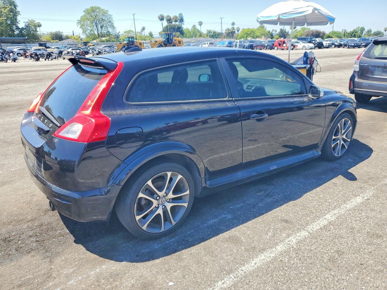 2009 Volvo C30 T5 Black vin: YV1MK672892129279