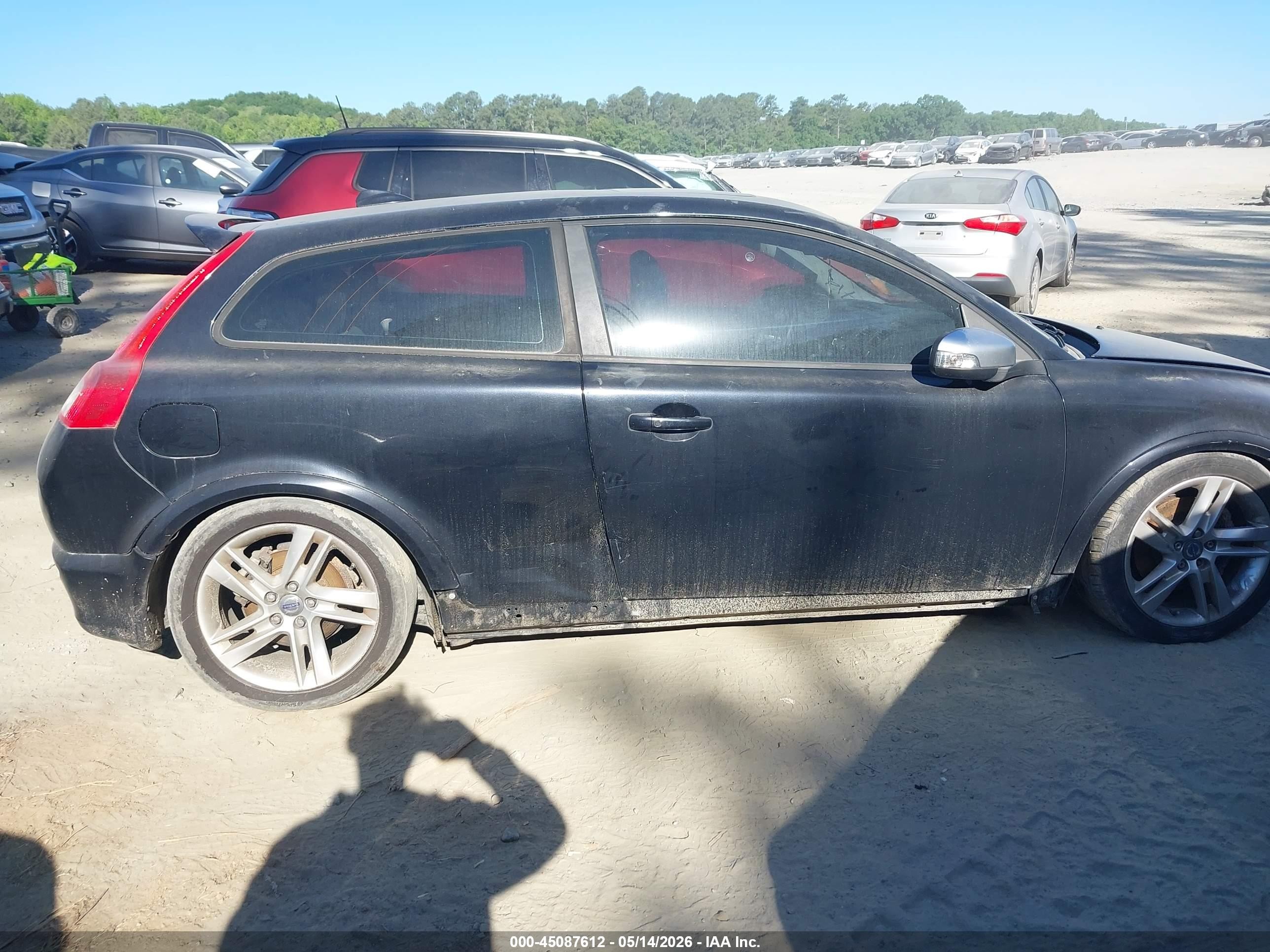 2009 Volvo C30 T5/t5 R-design Black vin: YV1MK672892149712
