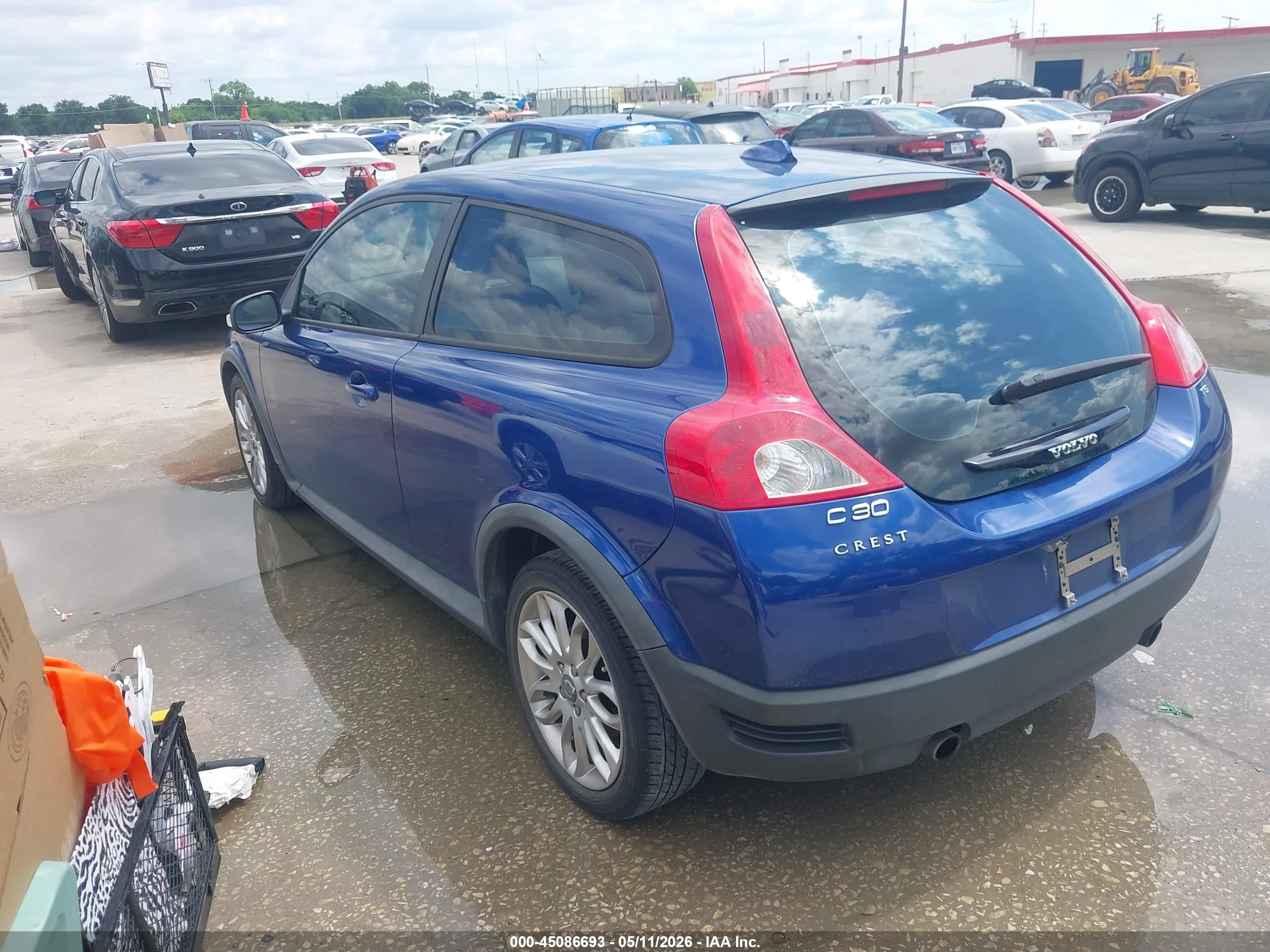 2008 Volvo C30 T5 R-design/t5 Version 1.0/t5 Version 2.0 Blue vin: YV1MK672982067678